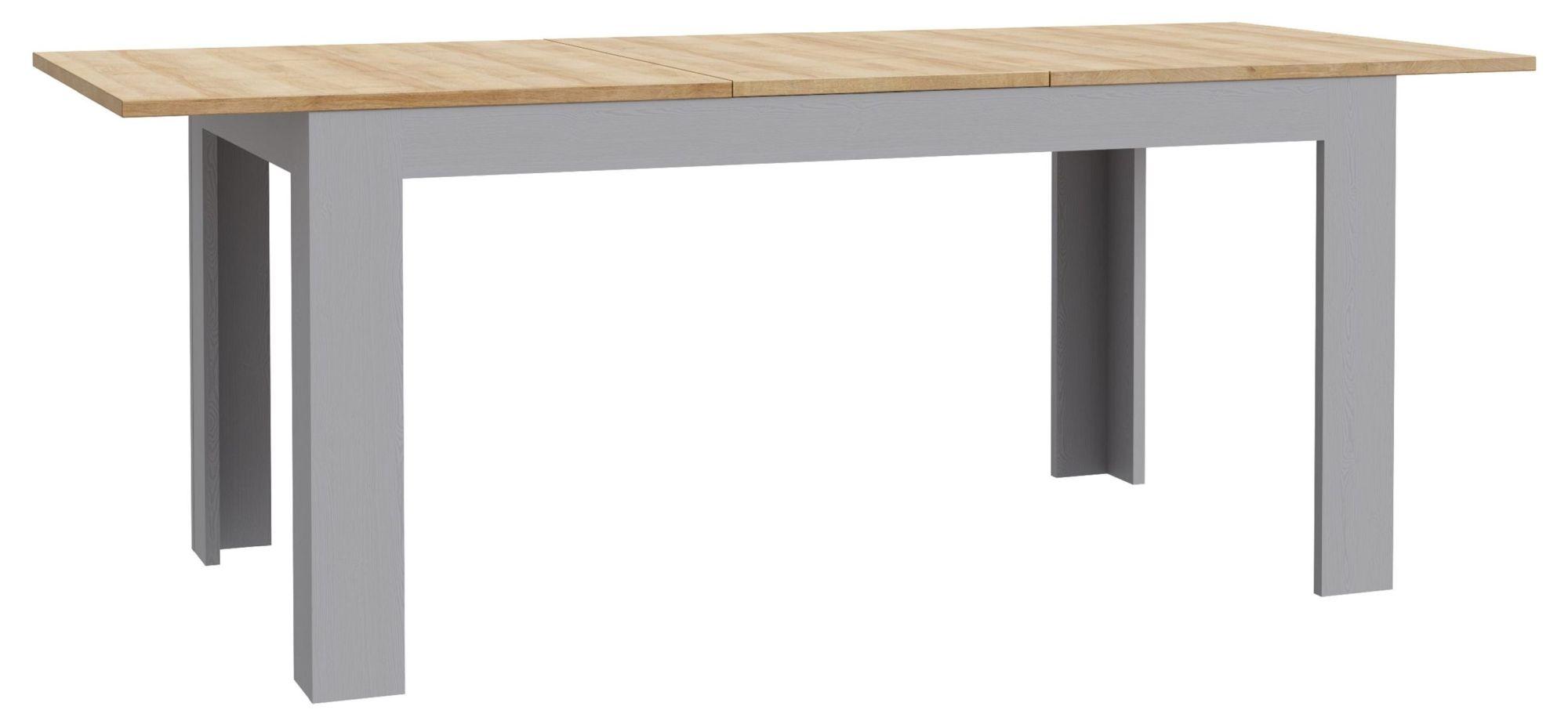 Product photograph of Bohol Grey 6-8 Seater Extending Dining Table from Choice Furniture Superstore.