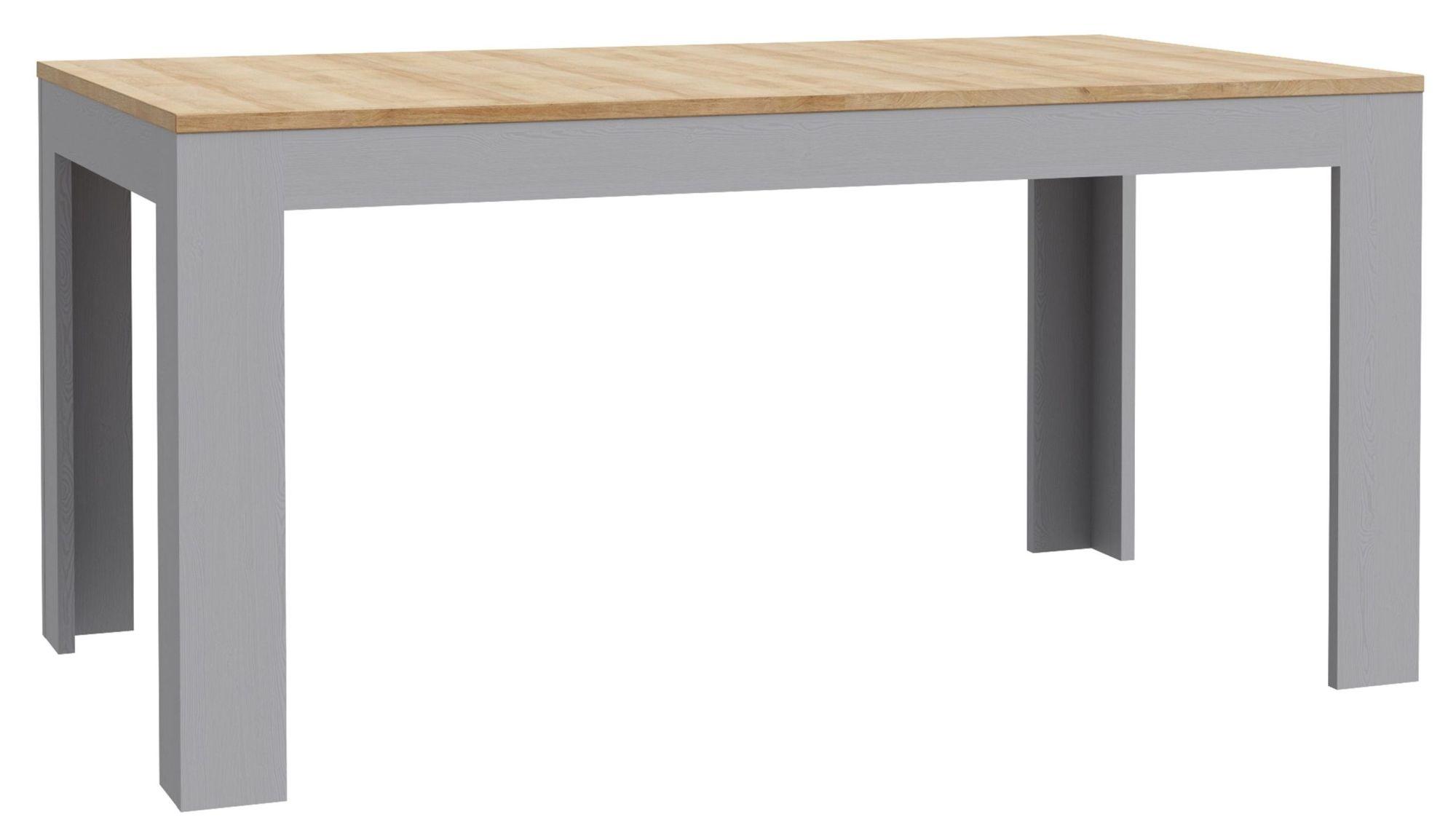 Product photograph of Bohol Grey 6-8 Seater Extending Dining Table from Choice Furniture Superstore.