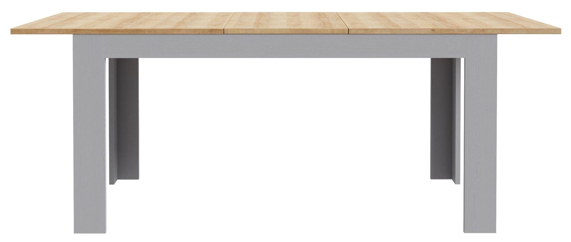 Product photograph of Bohol Grey 6-8 Seater Extending Dining Table from Choice Furniture Superstore.