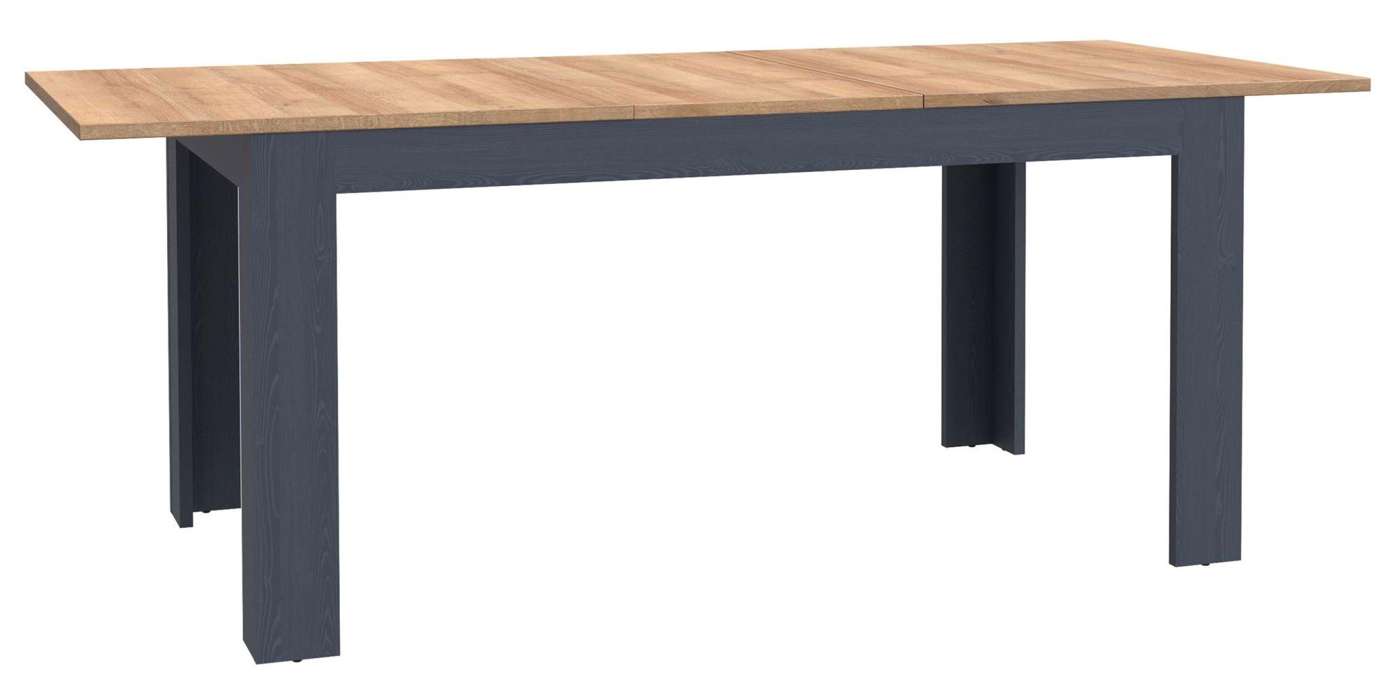 Product photograph of Bohol Blue 6-8 Seater Extending Dining Table from Choice Furniture Superstore.