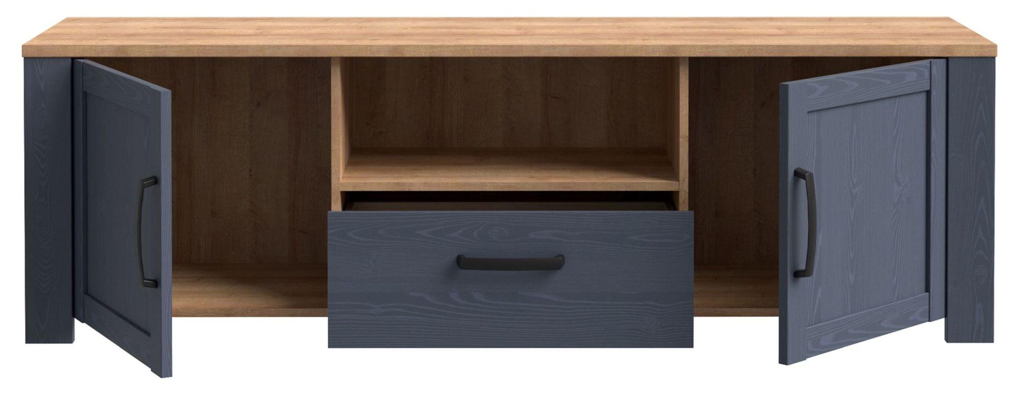 Product photograph of Bohol Blue 166cm Tv Unit from Choice Furniture Superstore.