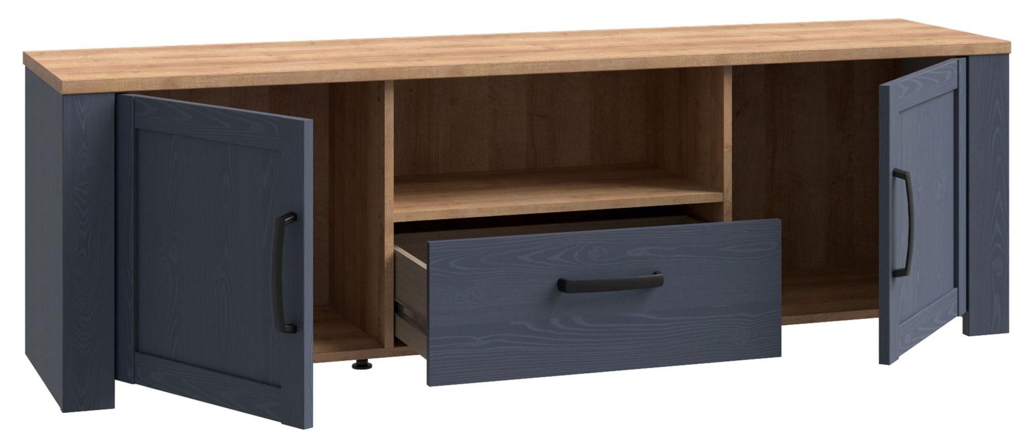Product photograph of Bohol Blue 166cm Tv Unit from Choice Furniture Superstore.