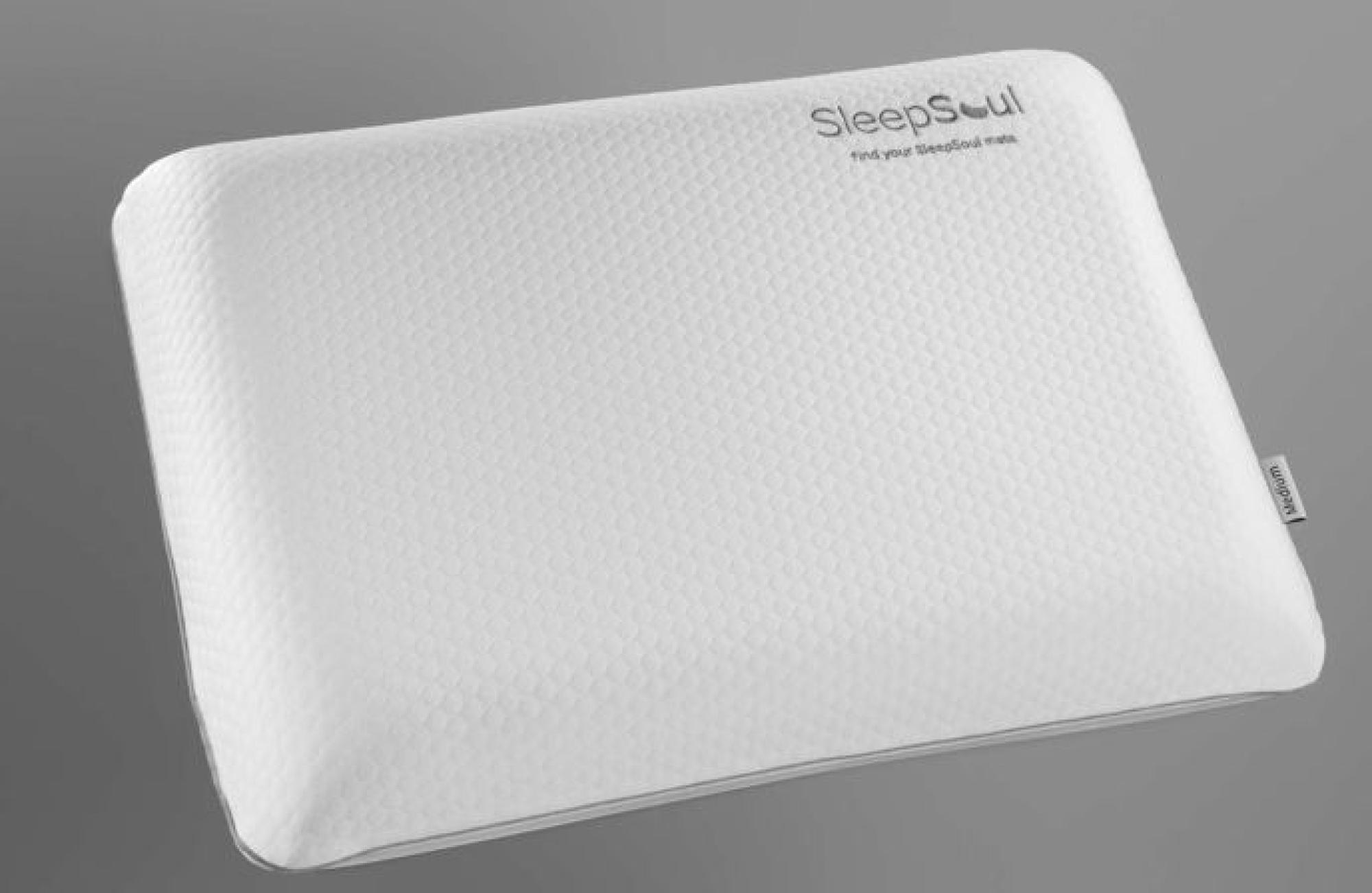 Product photograph of Sleepsoul White Dual Pillow Set Of 8 from Choice Furniture Superstore.