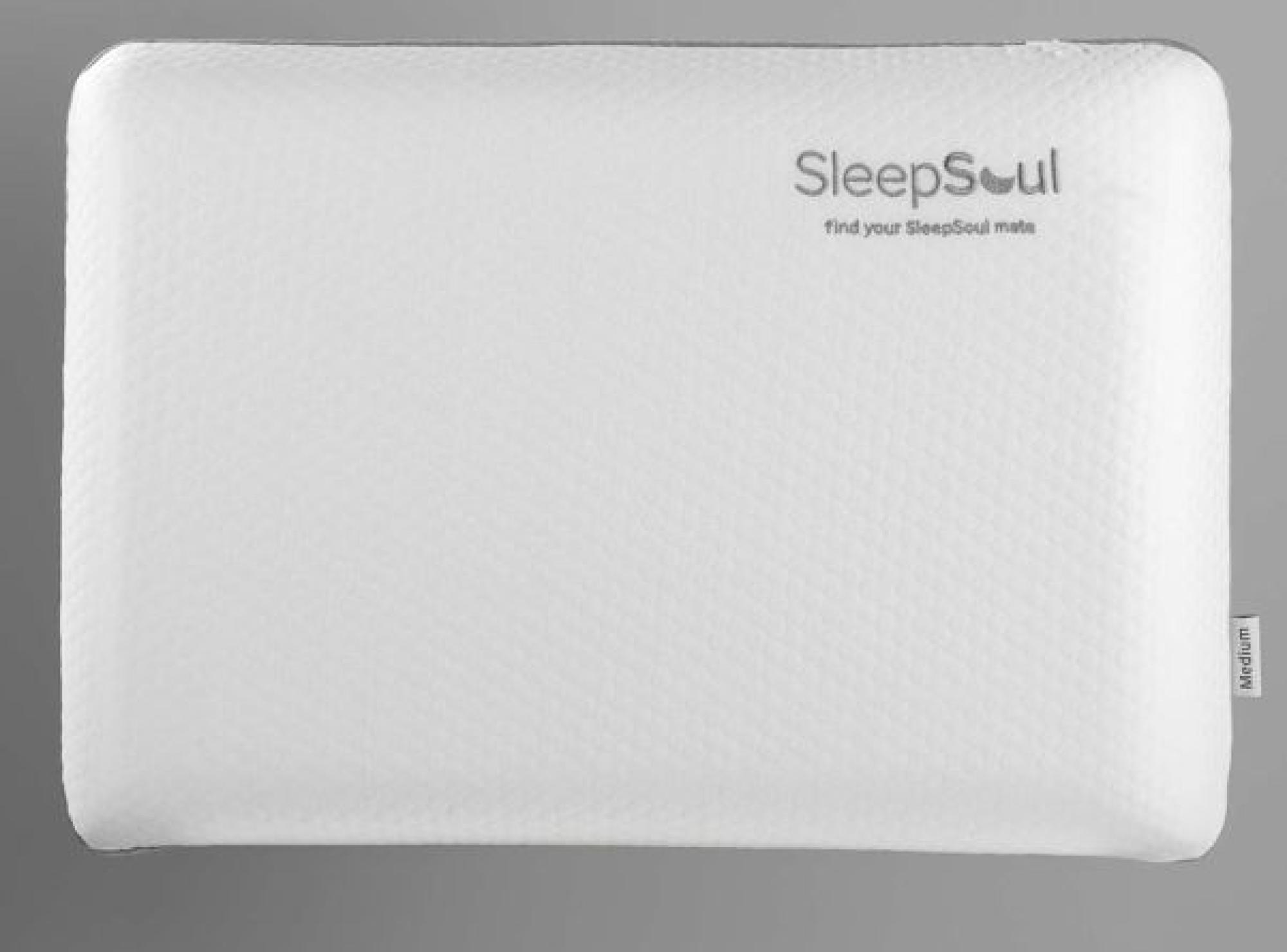 Product photograph of Sleepsoul White Dual Pillow Set Of 8 from Choice Furniture Superstore.