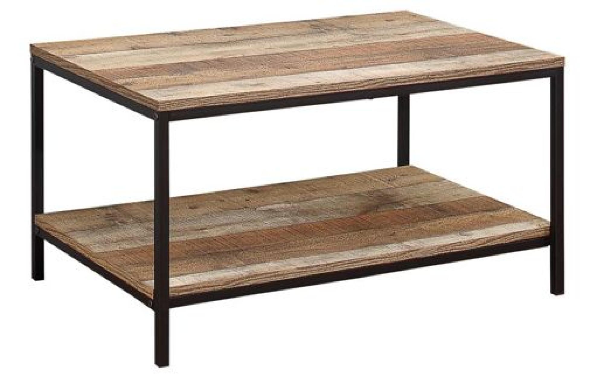 Product photograph of Urban Rustic Wood Effect Coffee Table from Choice Furniture Superstore.