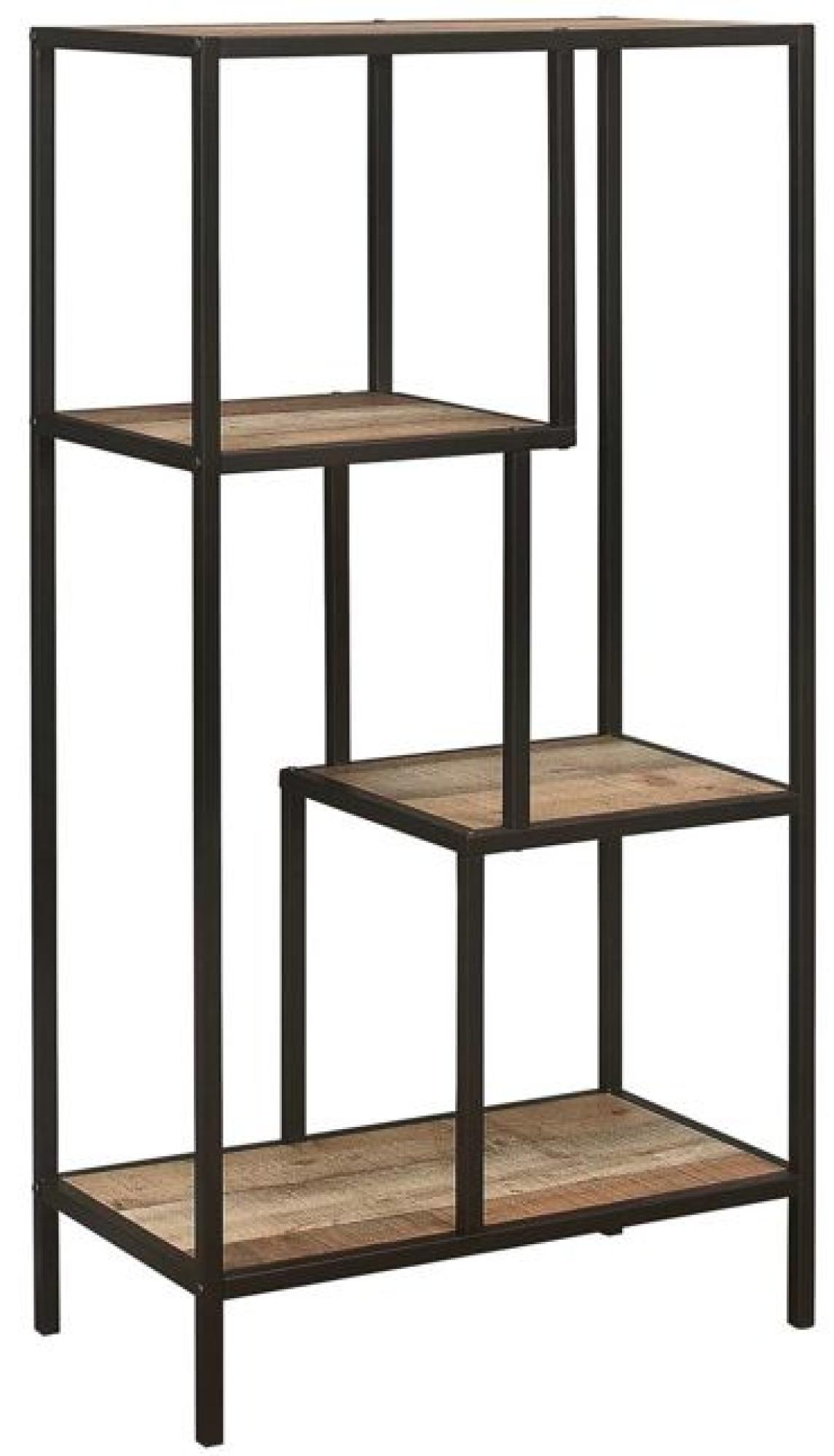 Product photograph of Urban Rustic Wood Effect Medium Shelving Unit from Choice Furniture Superstore.