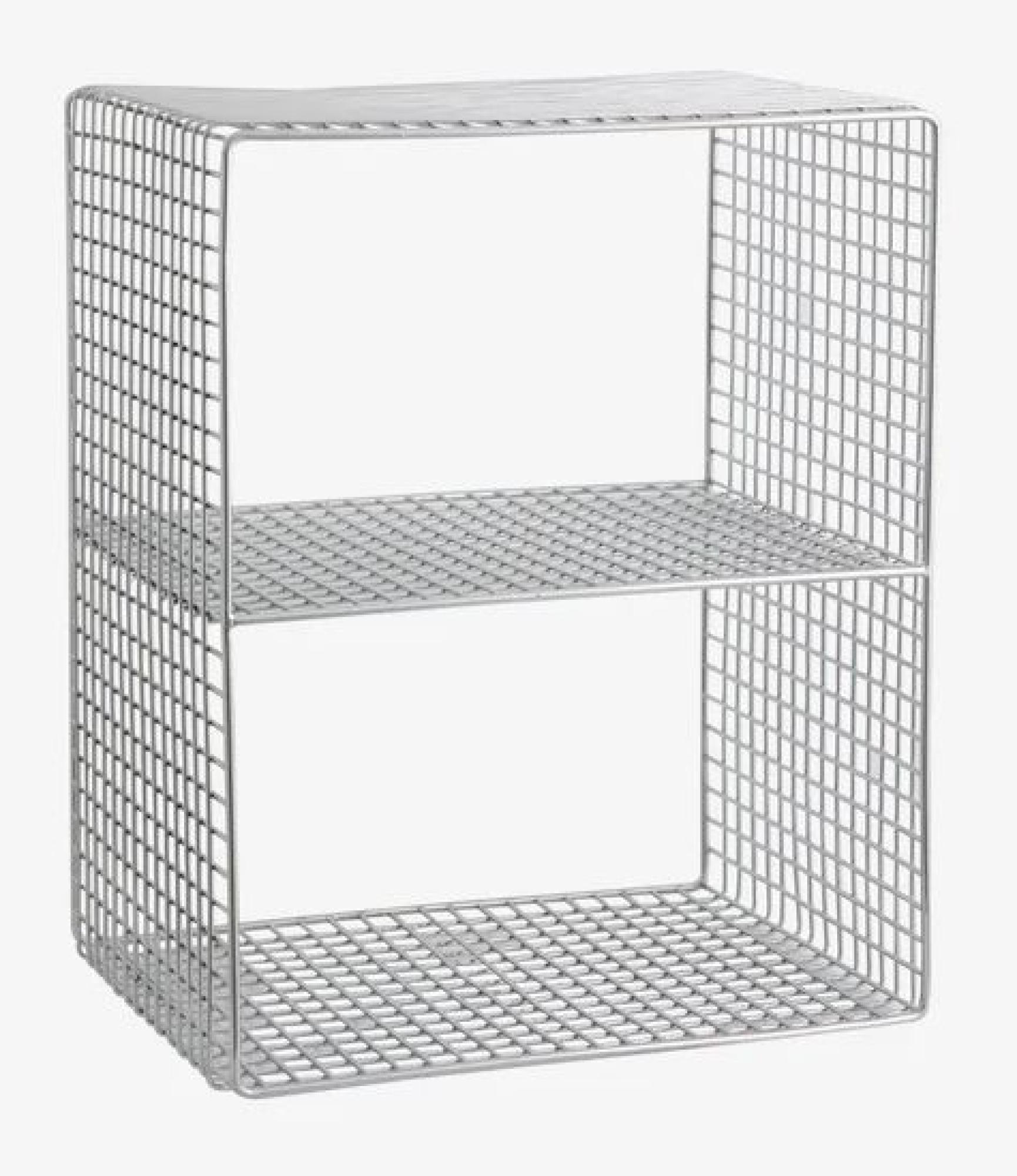 Product photograph of Nordal Tuo Metal Wall Shelf from Choice Furniture Superstore.