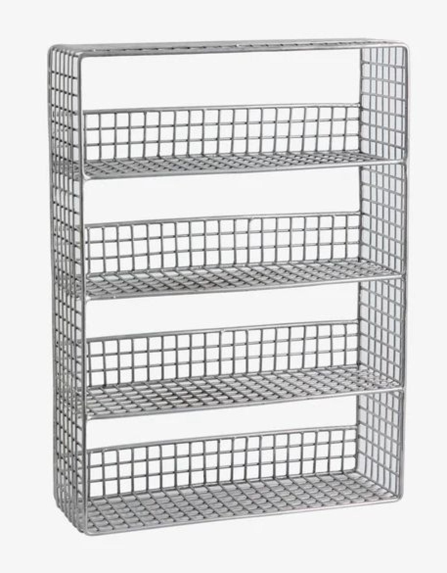 Product photograph of Nordal Kikori Metal Wire Wall Shelf from Choice Furniture Superstore.