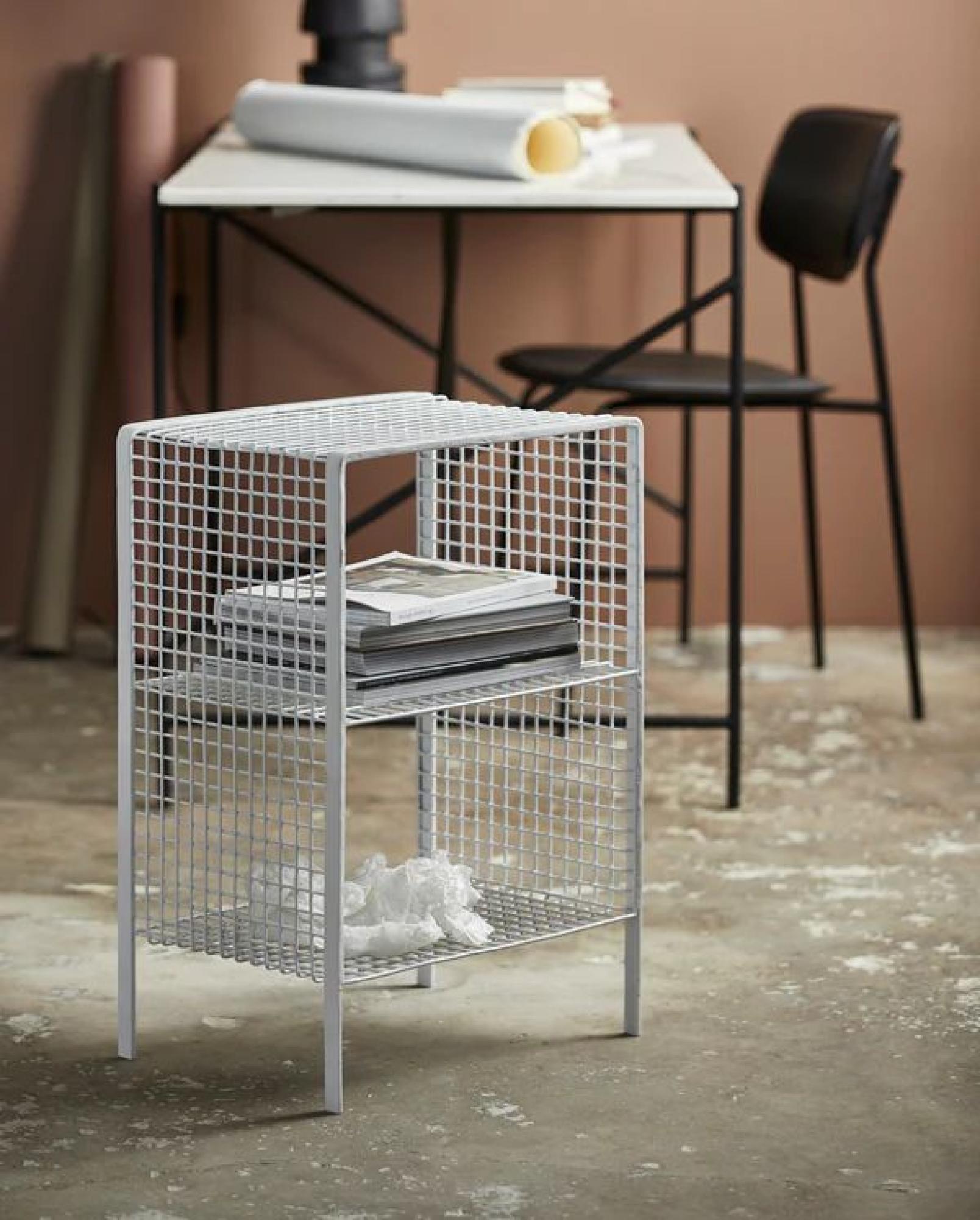 Product photograph of Nordal Tuo Metal Side Table from Choice Furniture Superstore.