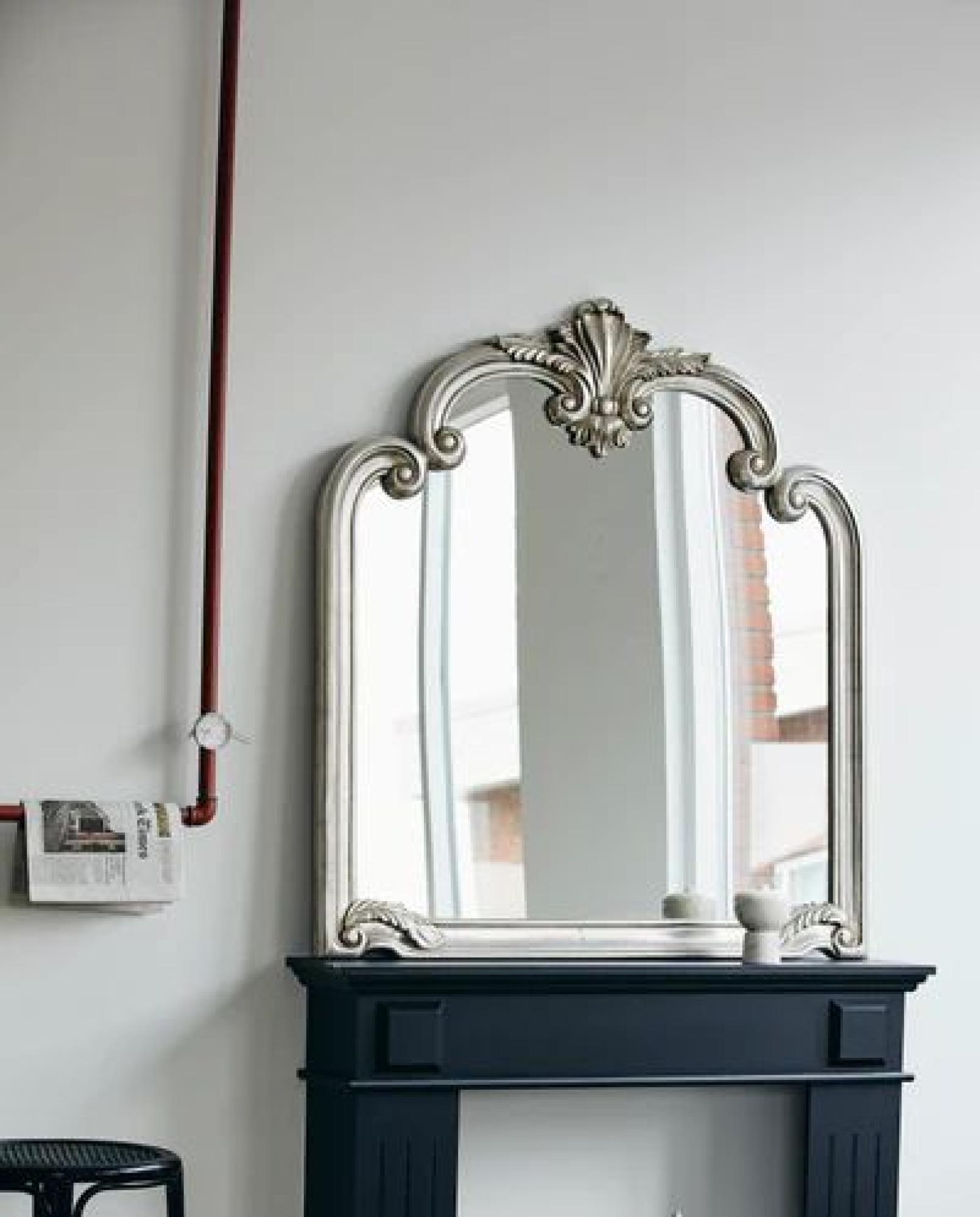 Product photograph of Nordal Angel Sliver Wall Mirror from Choice Furniture Superstore.