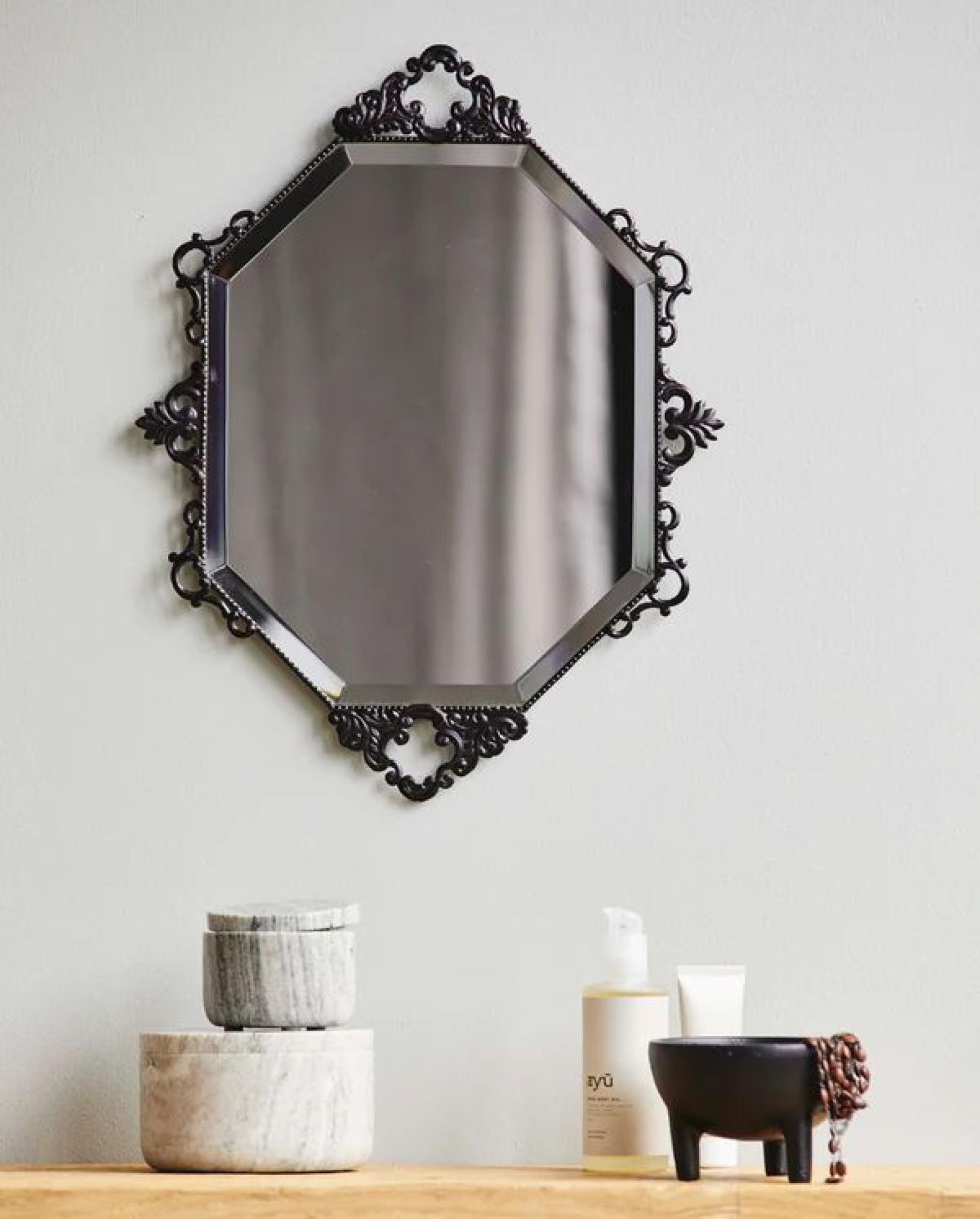 Product photograph of Nordal Larus Metal Wall Mirror from Choice Furniture Superstore.