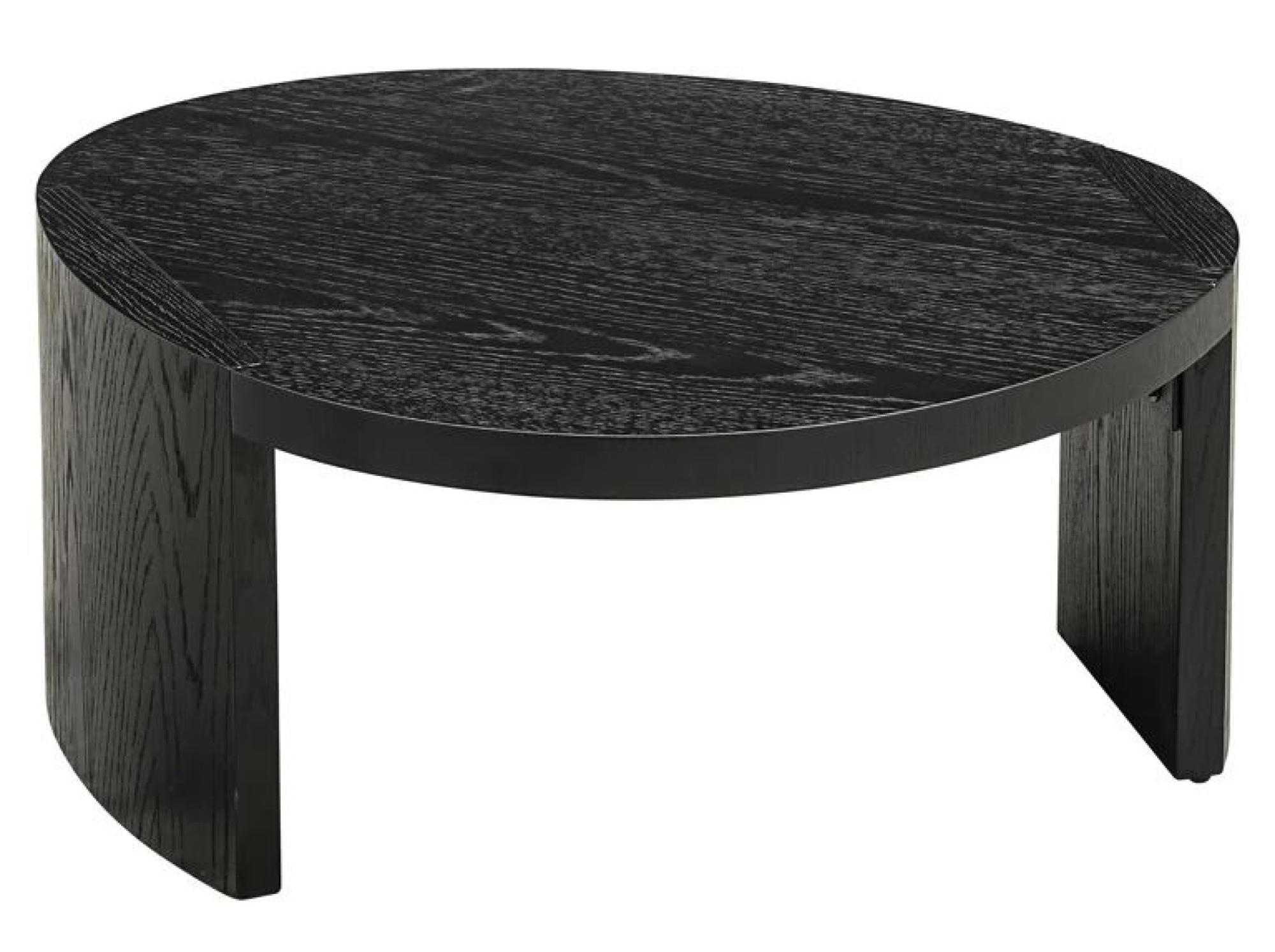 Product photograph of Navarino Dark Wood 2 Tier Coffee Tables from Choice Furniture Superstore.