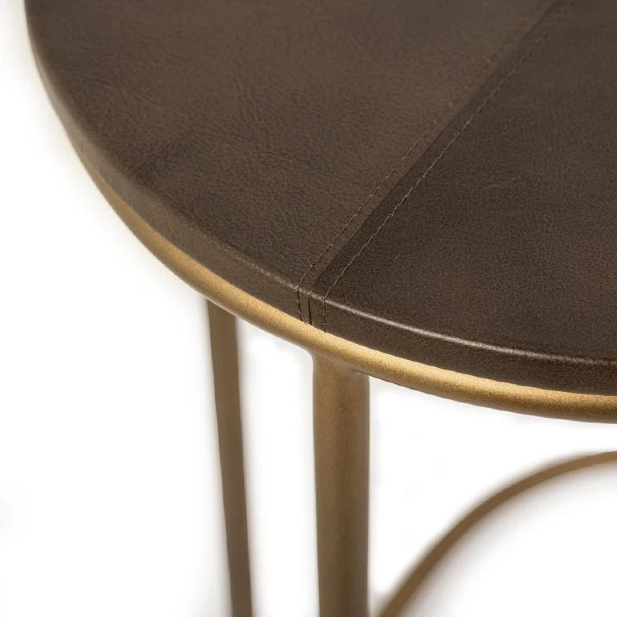 Product photograph of Zillon Brown Side Table from Choice Furniture Superstore.