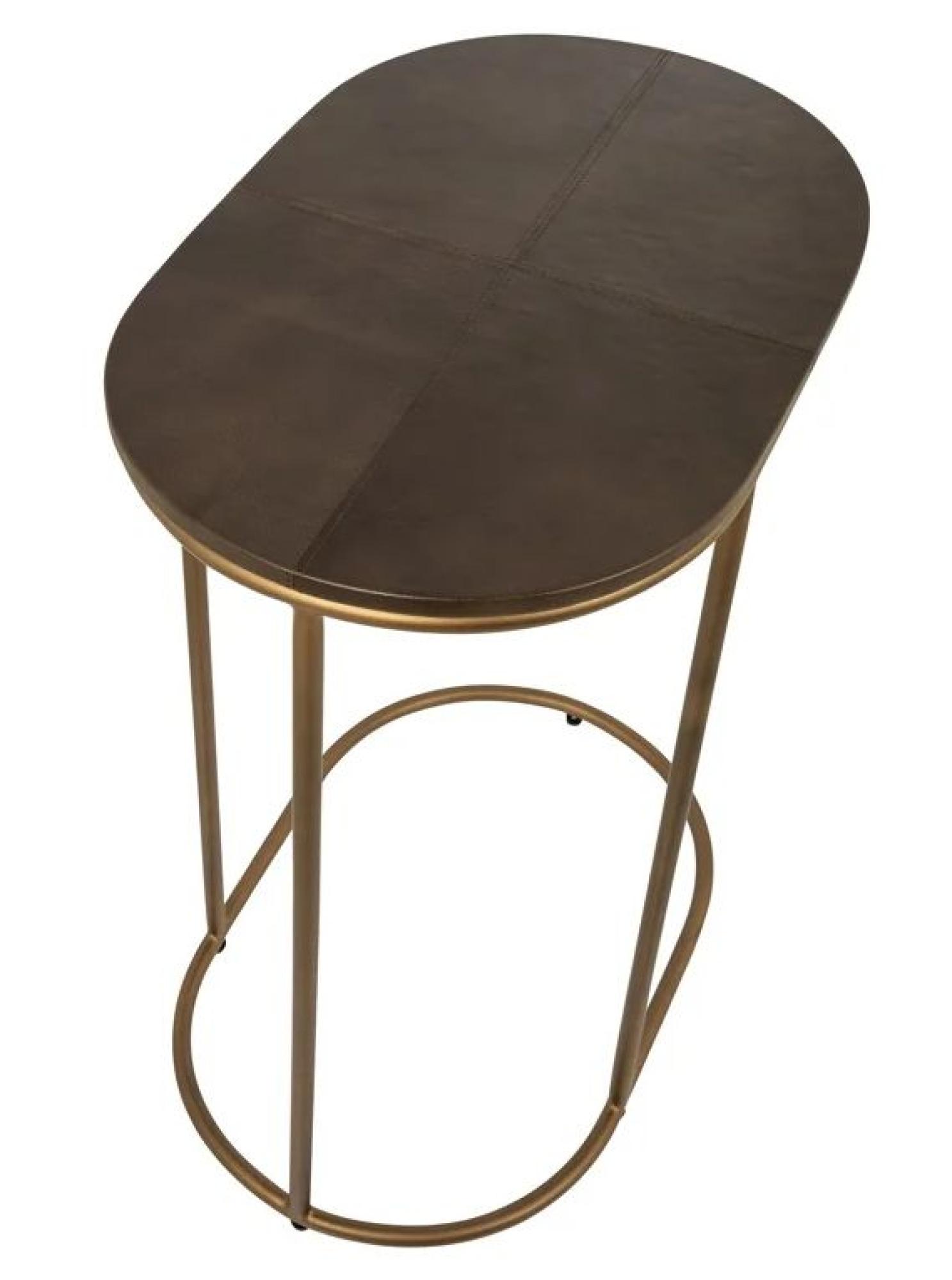 Product photograph of Zillon Brown Side Table from Choice Furniture Superstore.