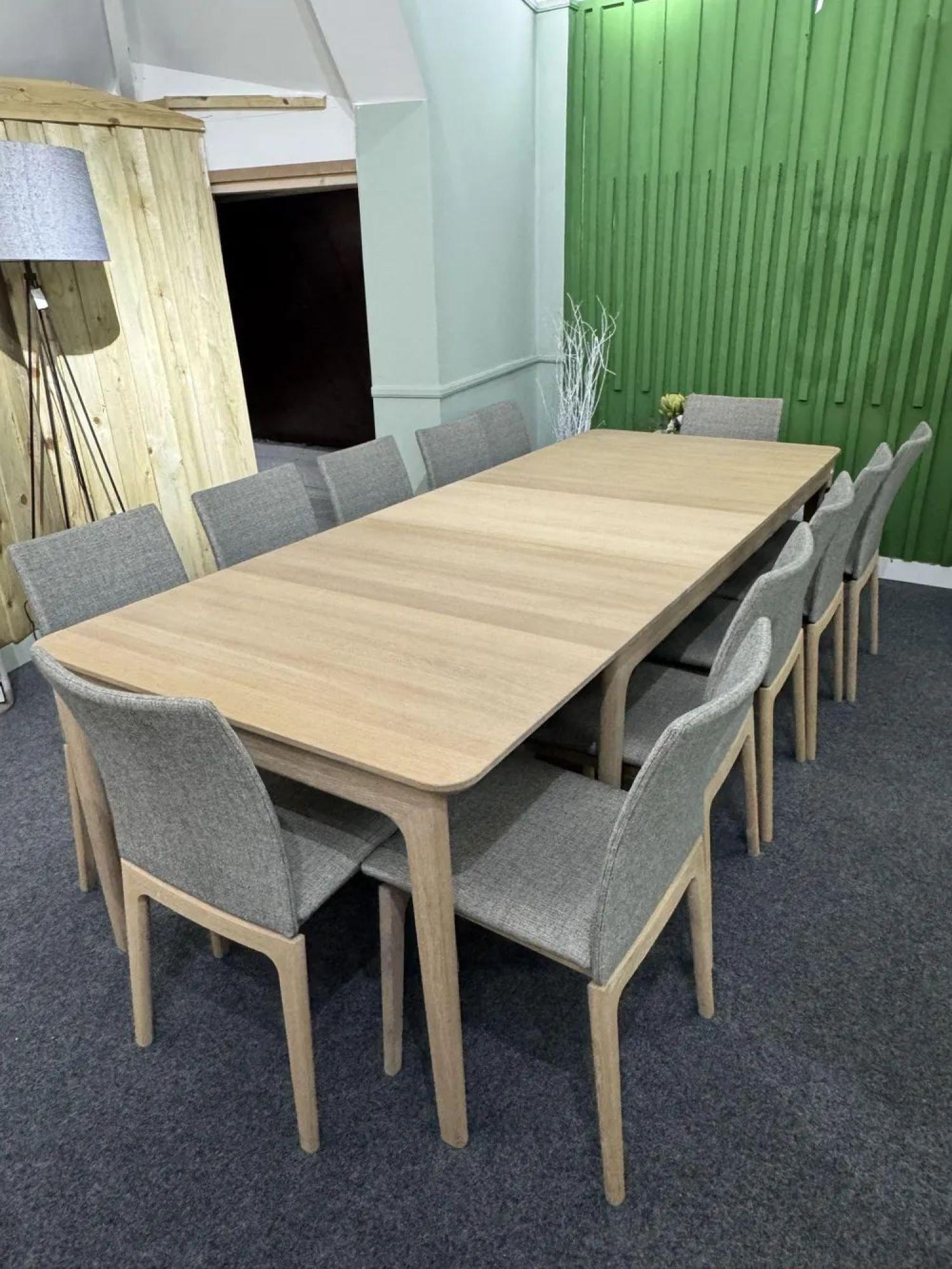 Product photograph of Ex Display - Skovby Sm63 Light Grey Fabric Dining Chair from Choice Furniture Superstore.