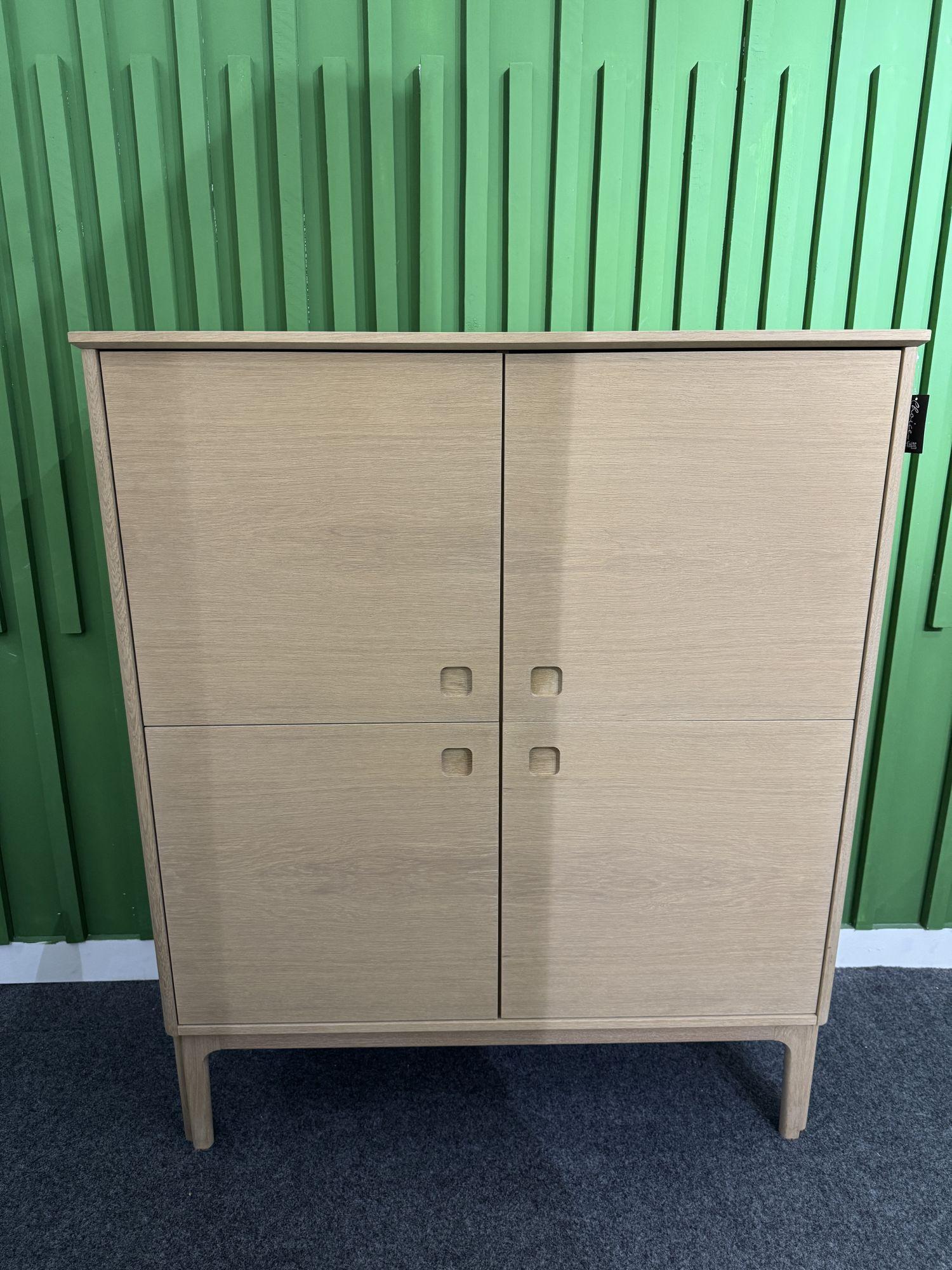 Product photograph of Ex Display - Skovby Sm302 Oak Sideboard from Choice Furniture Superstore.