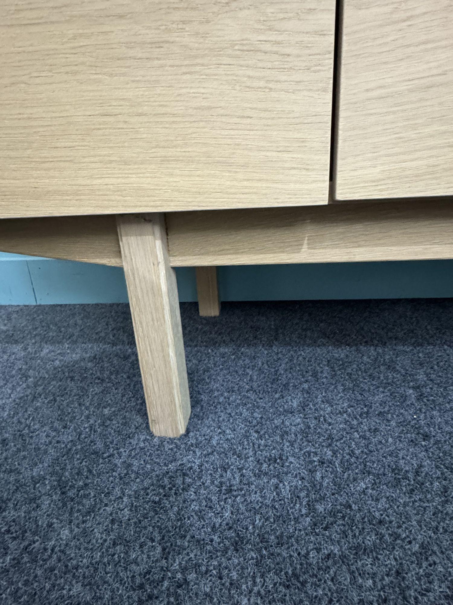 Product photograph of Ex Display - Skovby Sm306 Oak Large Sideboard from Choice Furniture Superstore.