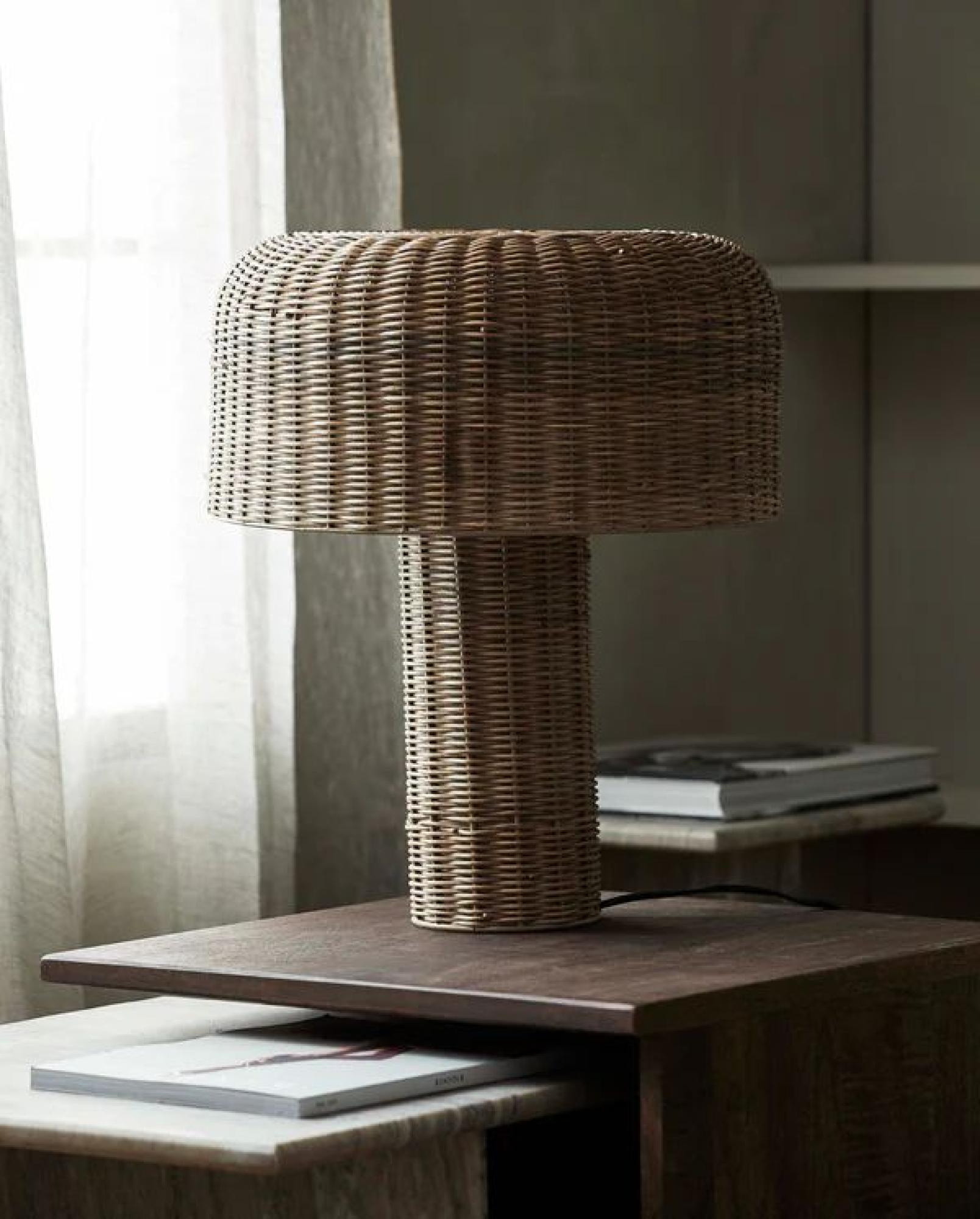 Product photograph of Nordal Atum Natural Table Lamp from Choice Furniture Superstore.