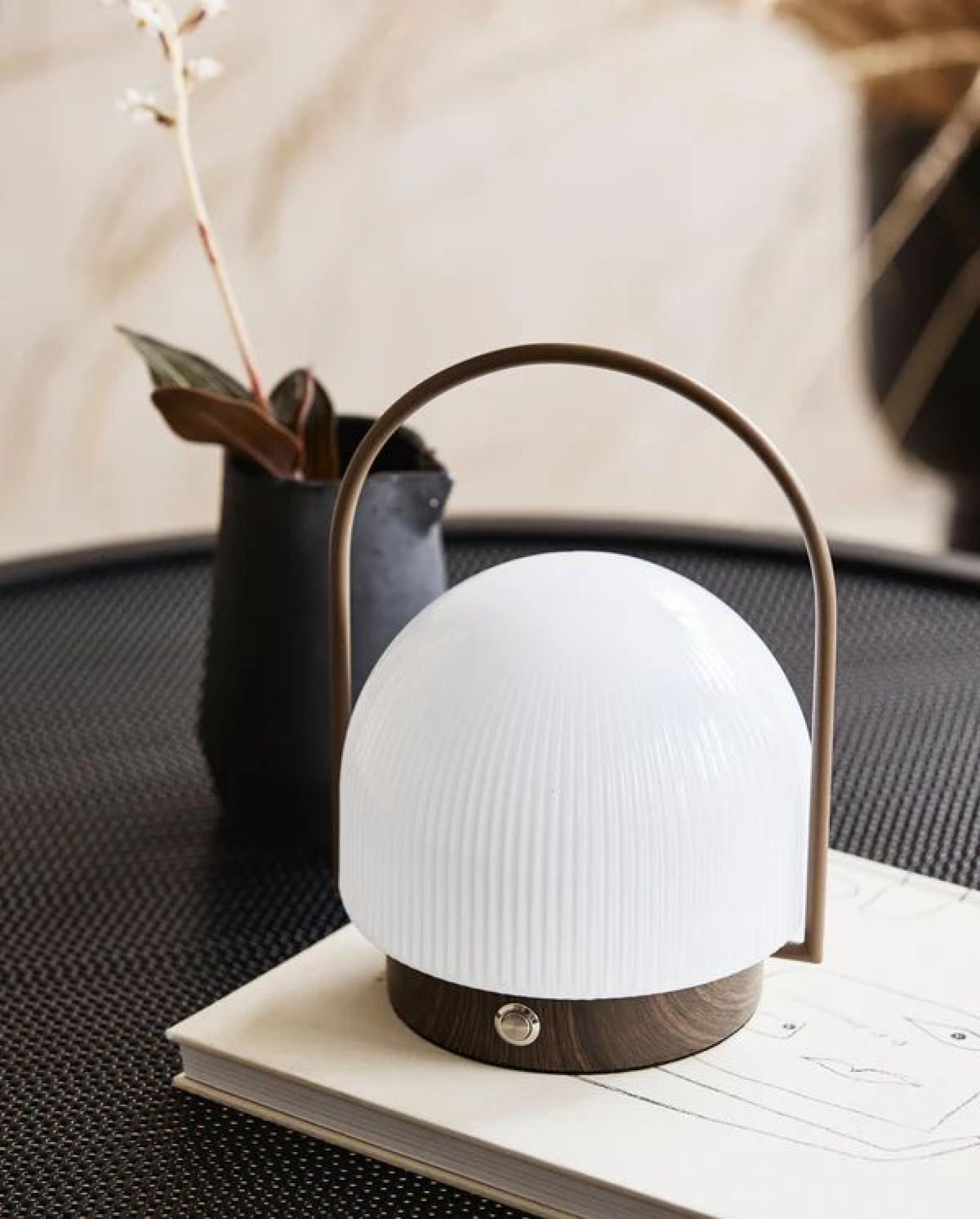 Product photograph of Nordal Momus Metal Portable Lamp from Choice Furniture Superstore.