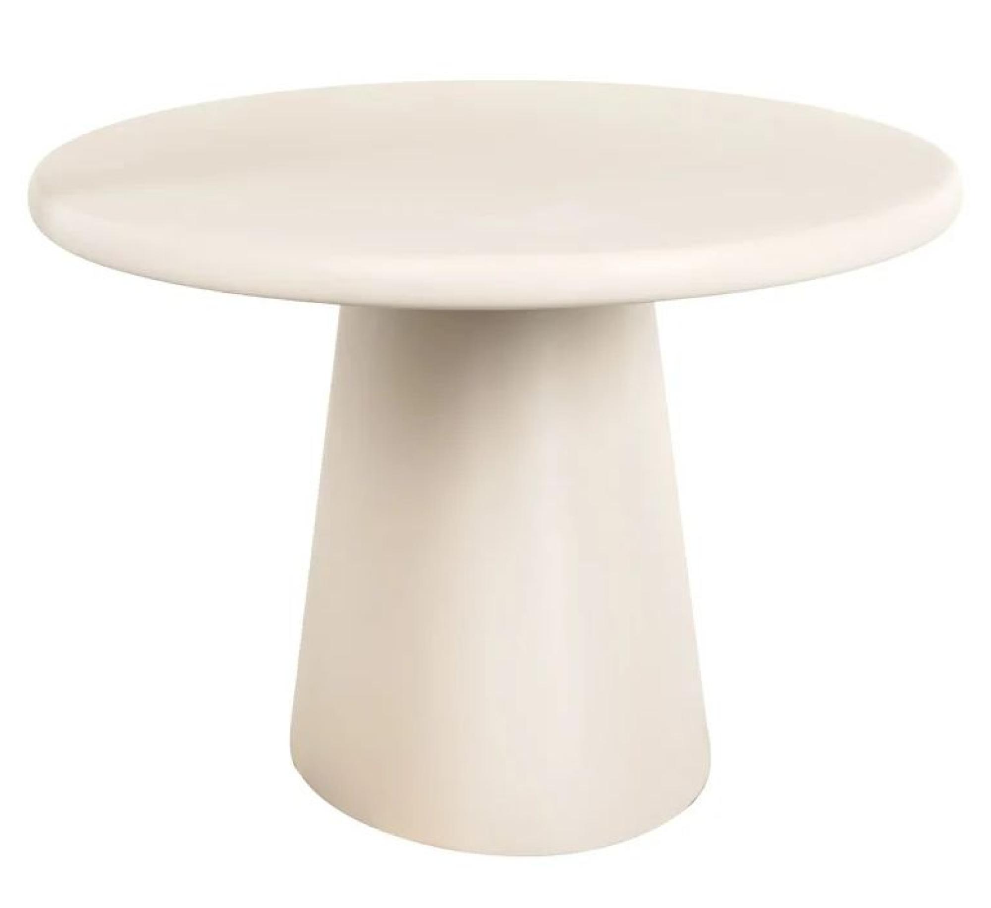 Product photograph of Clayton Beige 10 Seater Oval Pedestal Dining Table from Choice Furniture Superstore.