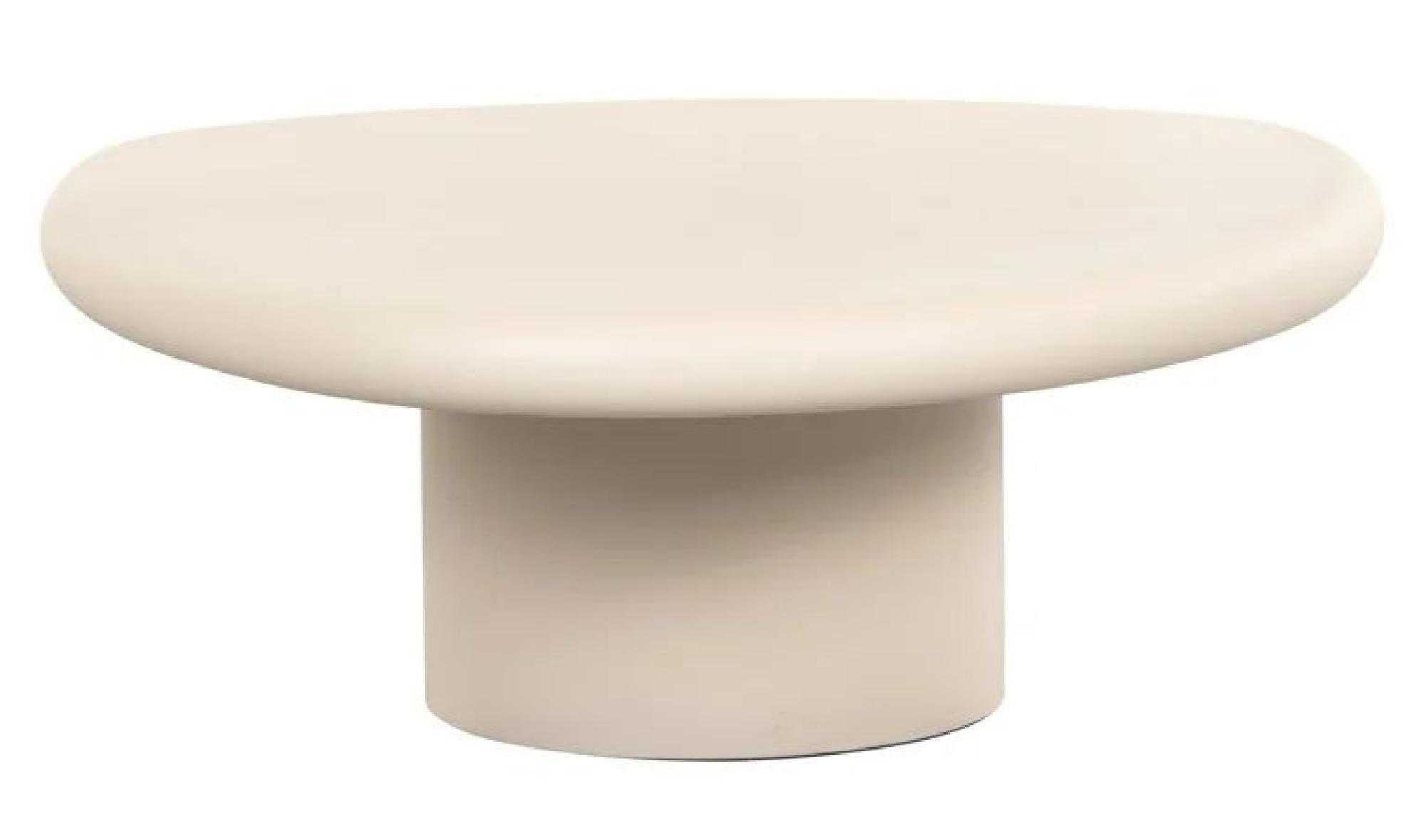 Product photograph of Clayton Beige Curved Coffee Table from Choice Furniture Superstore.