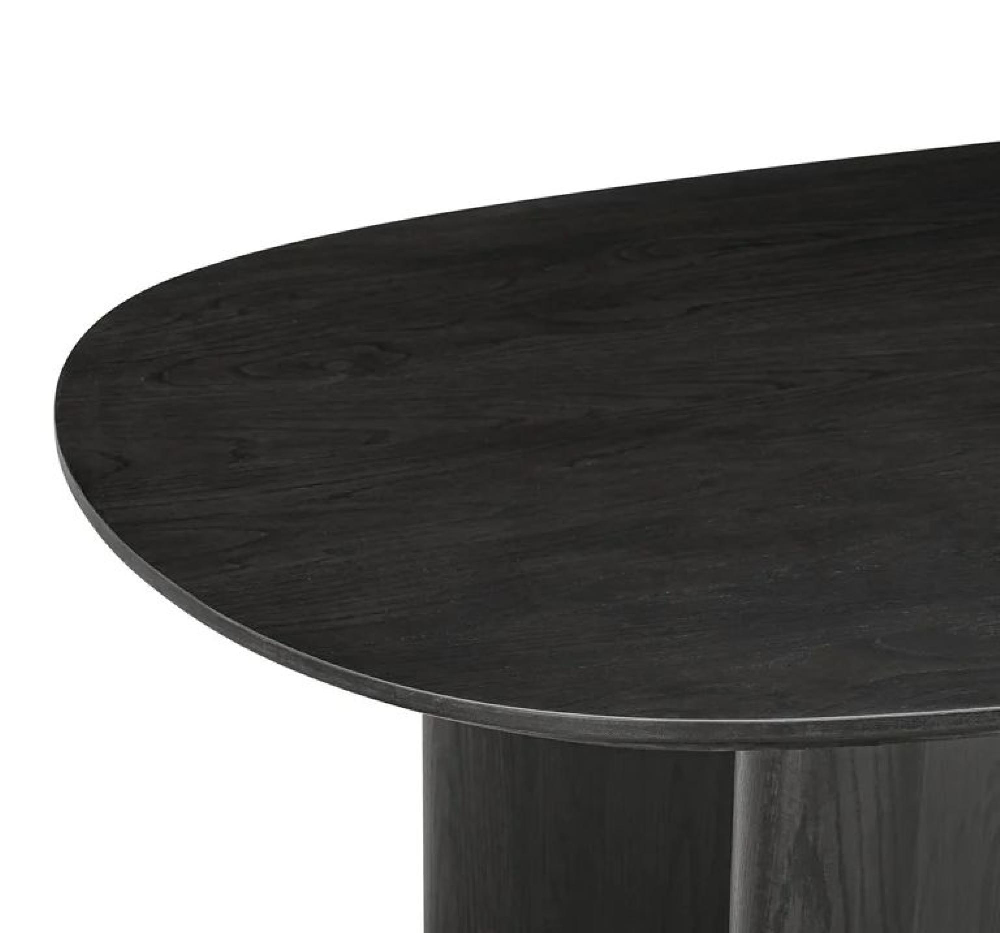 Product photograph of Durban Dark Coffee 10 Seater Oval Dining Table from Choice Furniture Superstore.