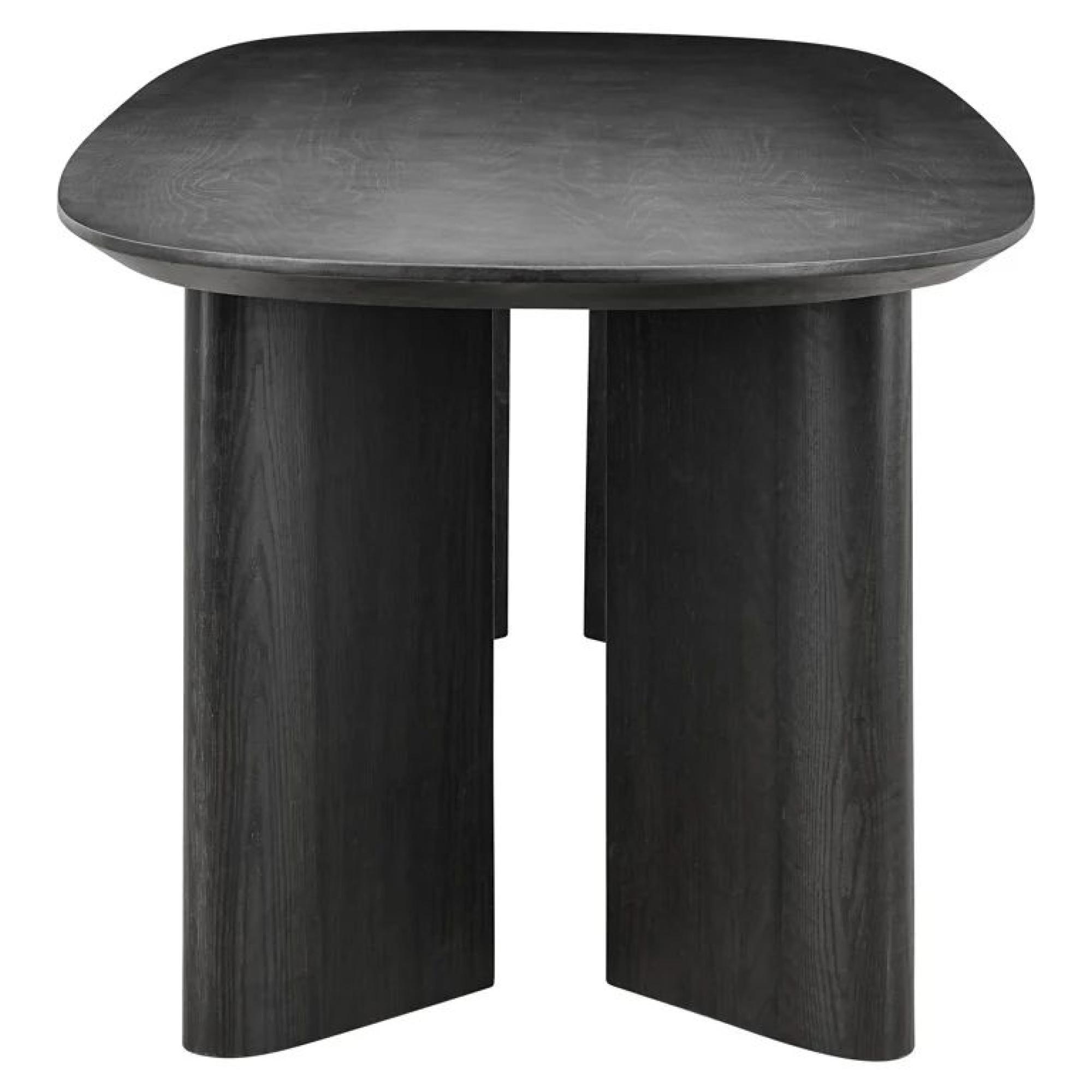 Product photograph of Durban Dark Coffee 10 Seater Oval Dining Table from Choice Furniture Superstore.