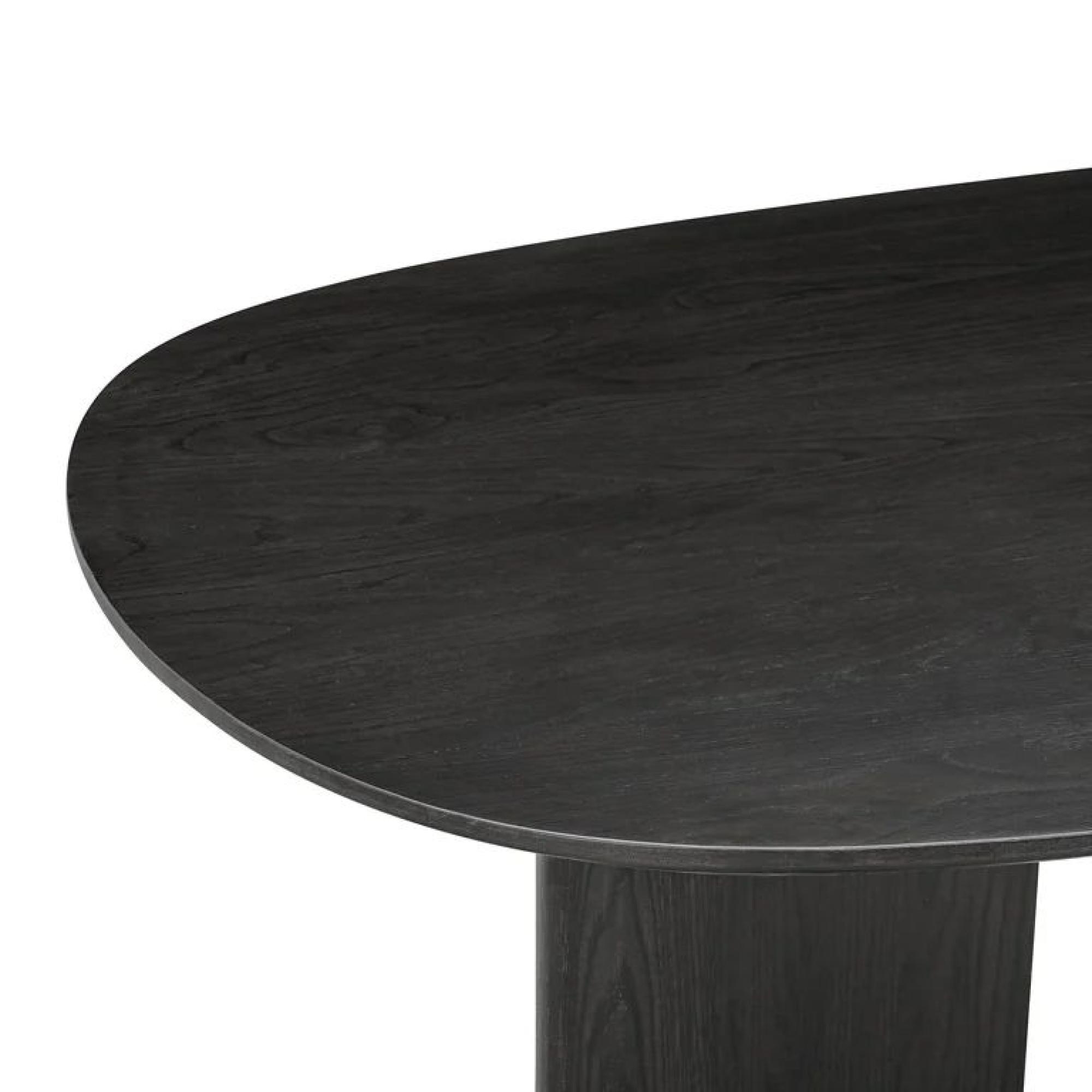 Product photograph of Durban Dark Coffee 12 Seater Oval Dining Table from Choice Furniture Superstore.