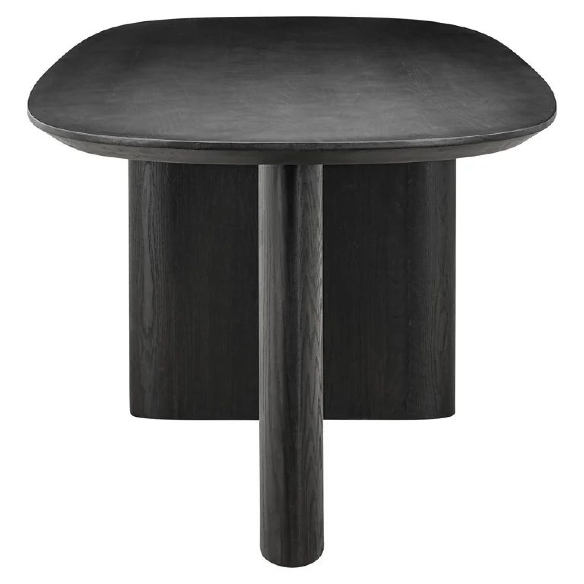 Product photograph of Durban Dark Coffee 12 Seater Oval Dining Table from Choice Furniture Superstore.