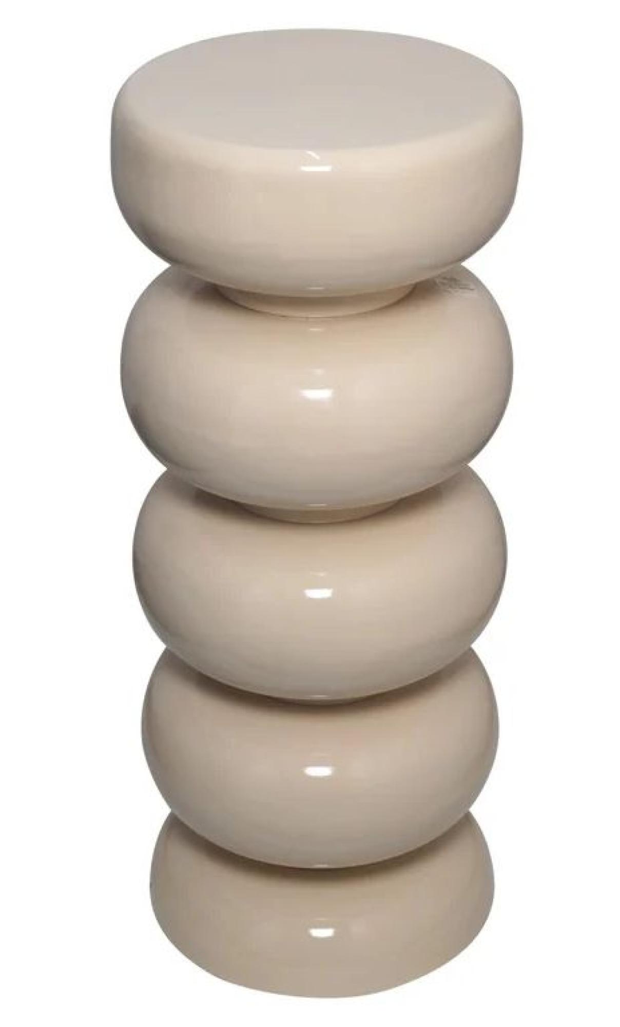 Product photograph of Jari Beige Round Column from Choice Furniture Superstore.