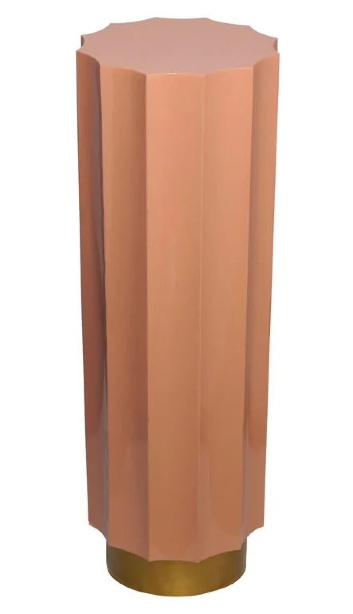 Product photograph of Isabelle Pink Round Column from Choice Furniture Superstore.