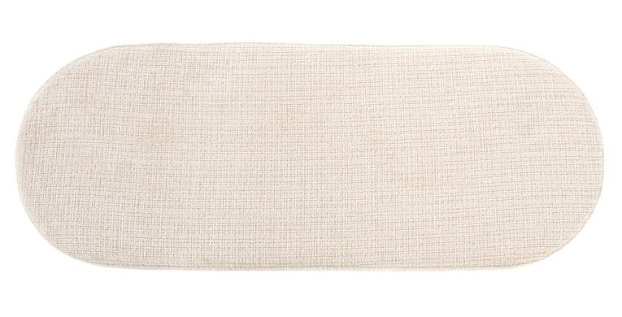 Product photograph of Gallice Beige Travertine Bench from Choice Furniture Superstore.