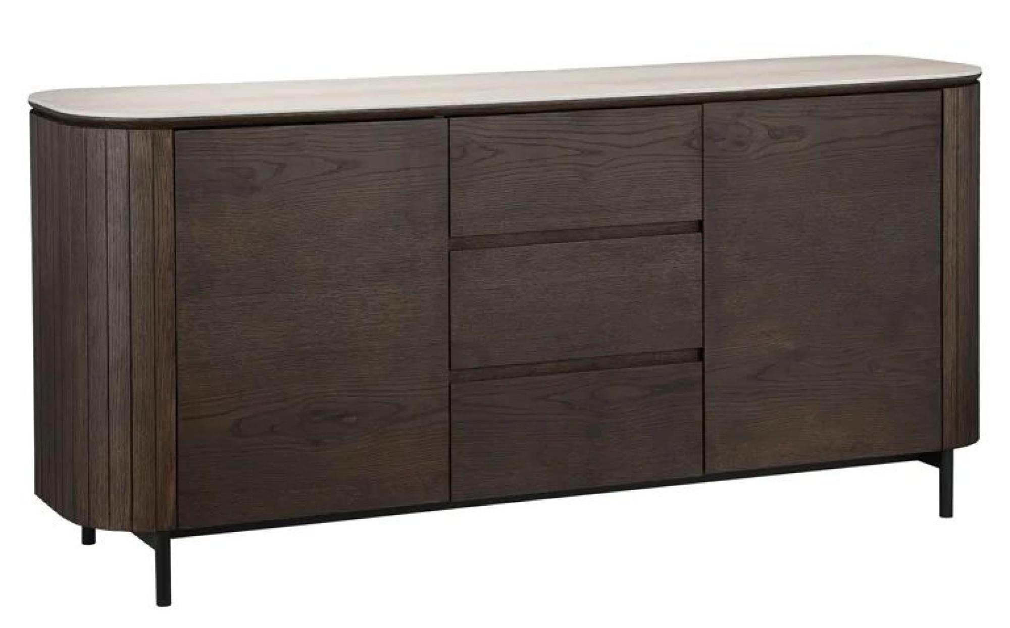 Product photograph of Ritz Beige Ceramic Top Extra Large 2 Door Sideboard from Choice Furniture Superstore.