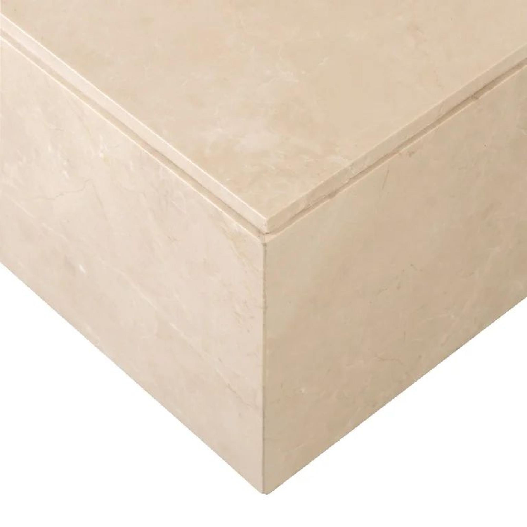 Product photograph of Stanford Beige Marble Coffee Table from Choice Furniture Superstore.