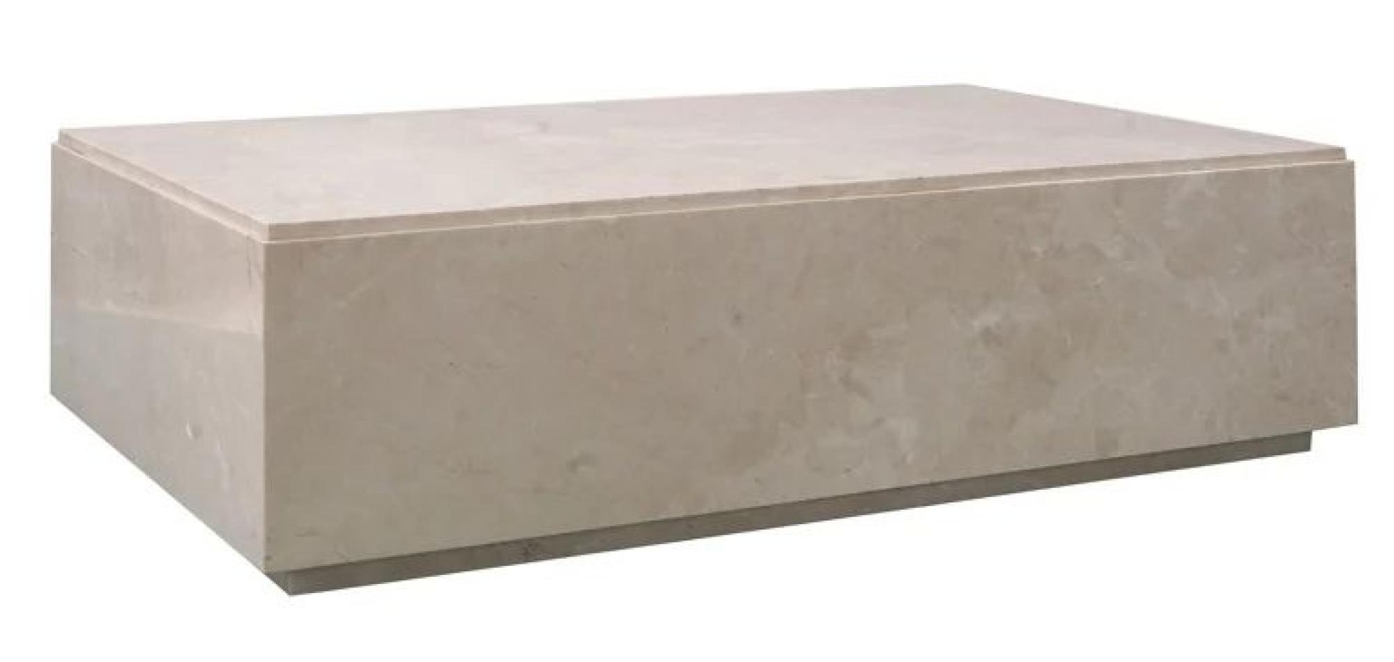 Product photograph of Stanford Beige Marble Coffee Table from Choice Furniture Superstore.