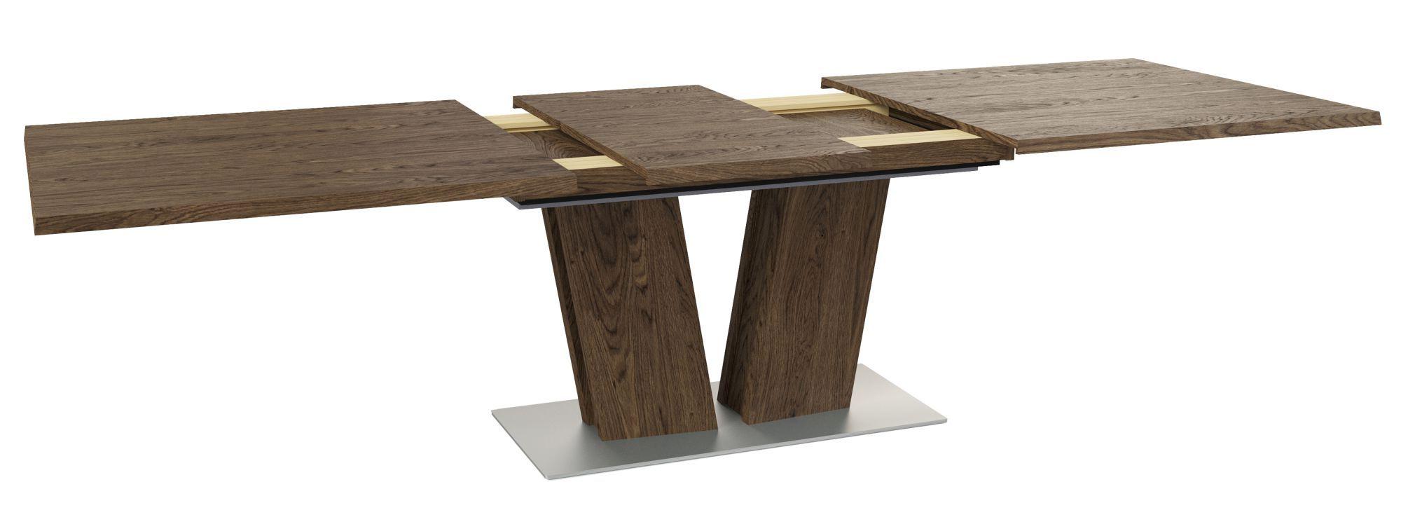 Product photograph of Ex Display - Skovby Sm37 Walnut 6 Seater Extending Dining Table from Choice Furniture Superstore.