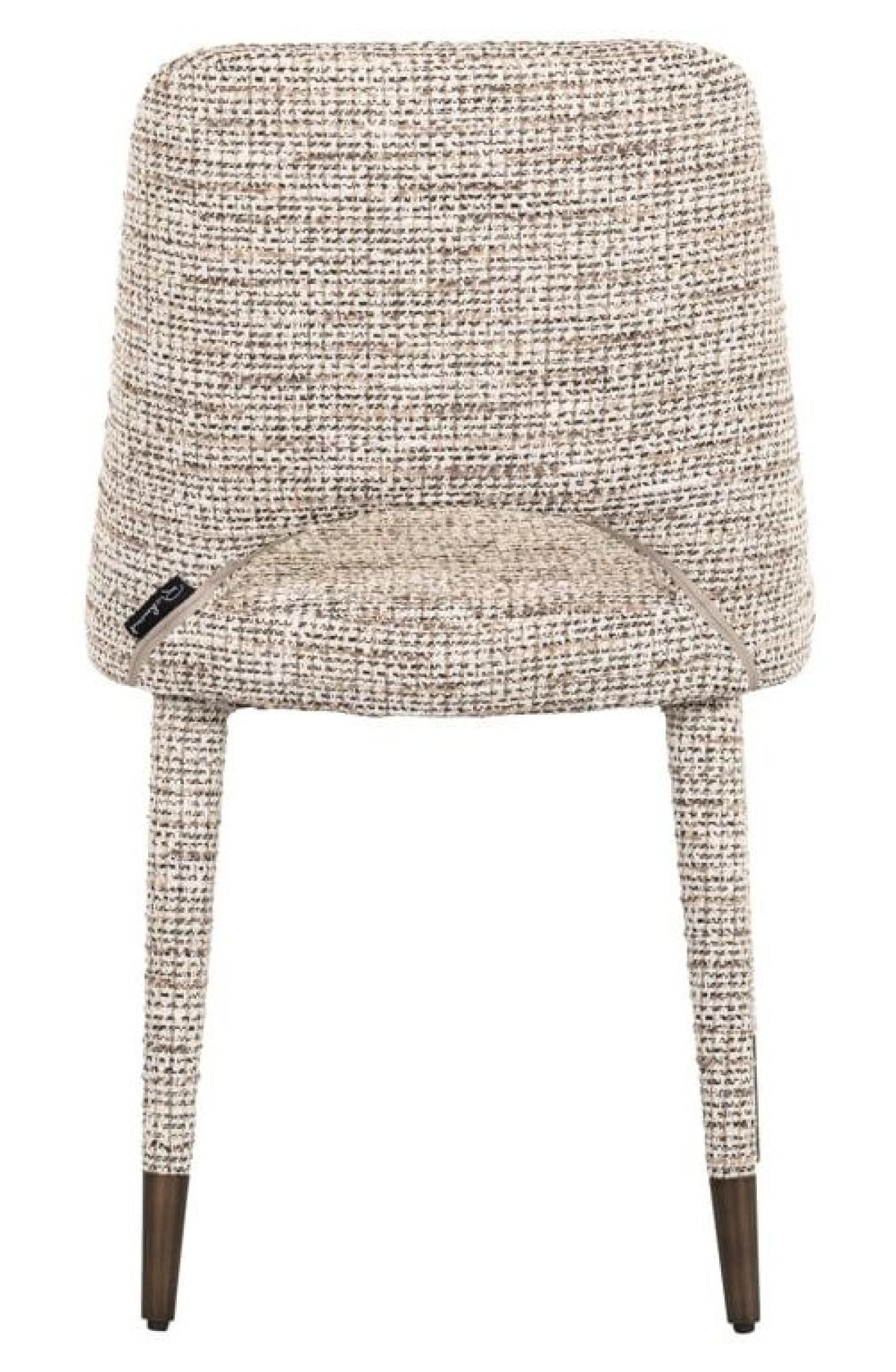 Product photograph of Cecilia Natural Fabric Dining Chair from Choice Furniture Superstore.