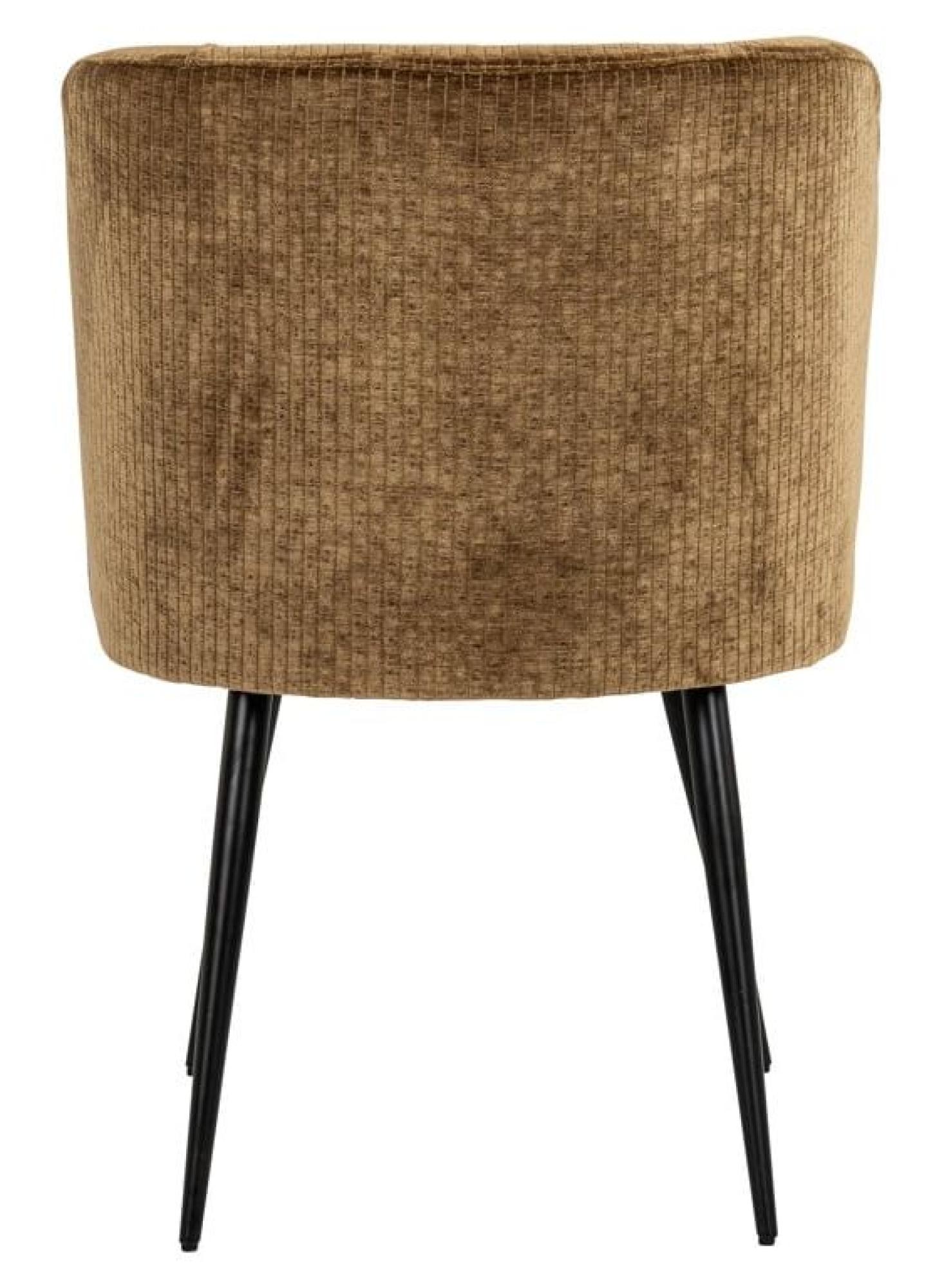 Product photograph of Morton Olive Fabric Dining Chair With Black Legs from Choice Furniture Superstore.