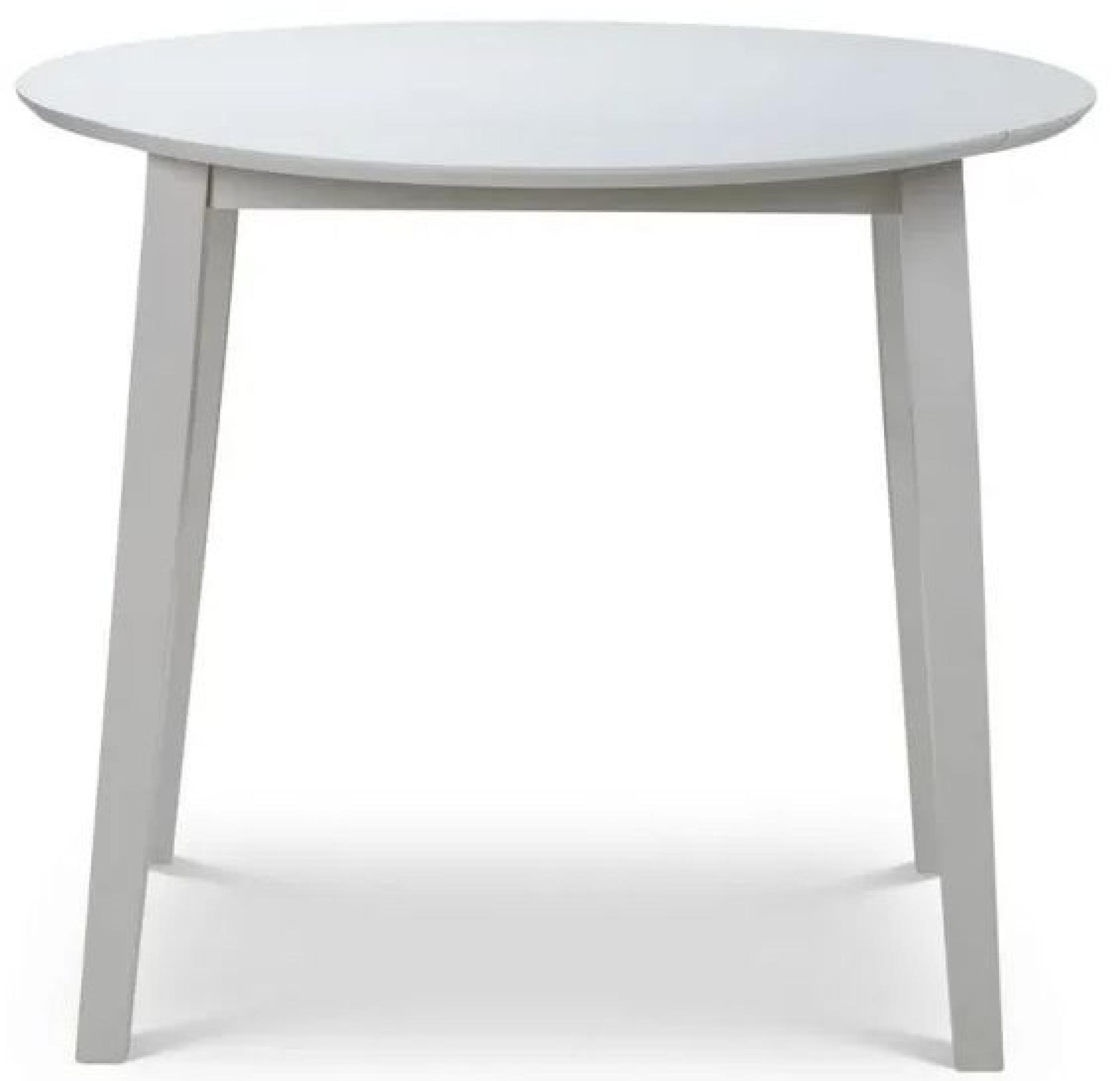 Product photograph of Clearance - Coast Grey 2-4 Seater Round Drop Leaf Dining Table - Fss15744 from Choice Furniture Superstore.