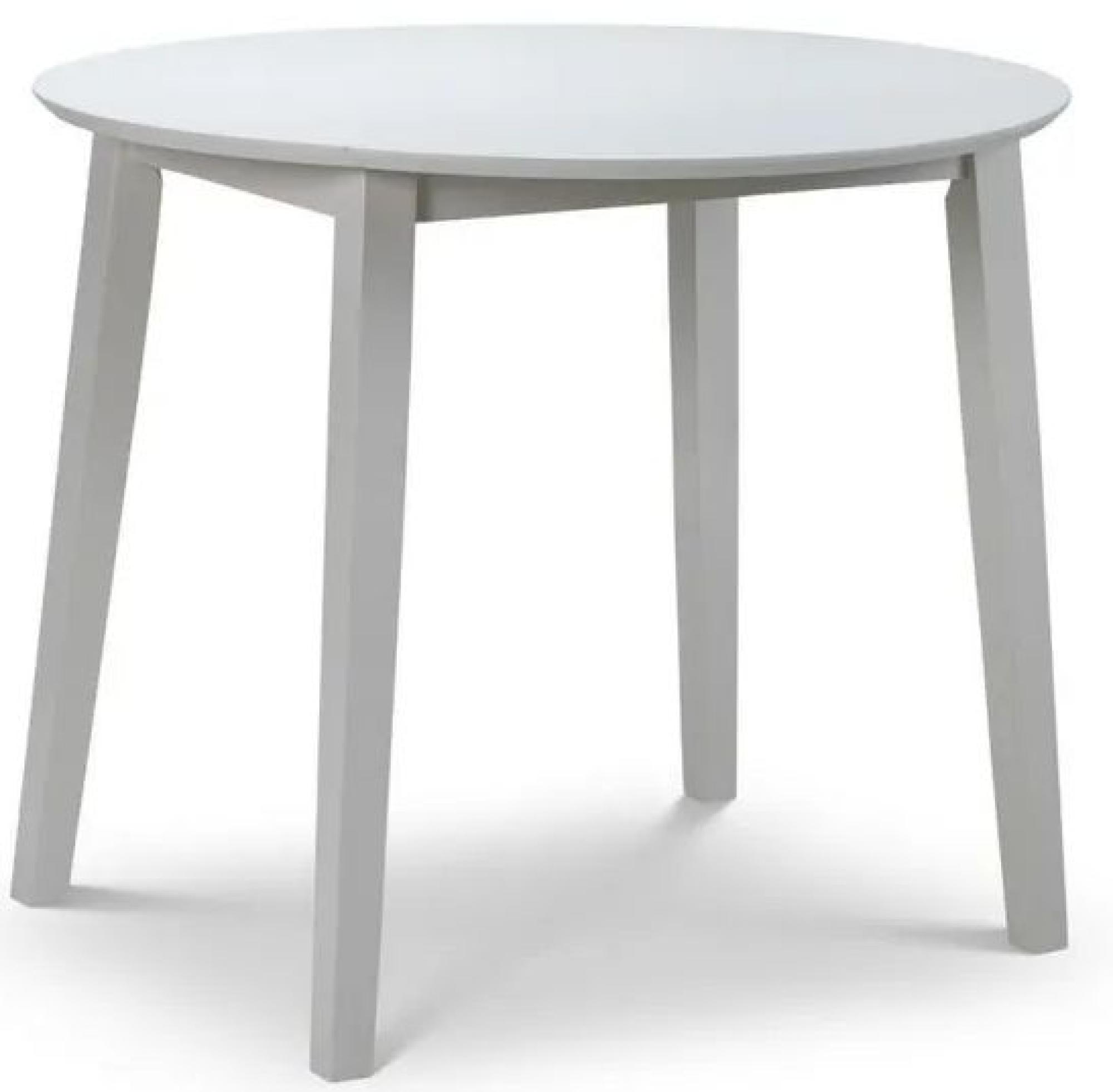 Product photograph of Clearance - Coast Grey 2-4 Seater Round Drop Leaf Dining Table - Fss15744 from Choice Furniture Superstore.