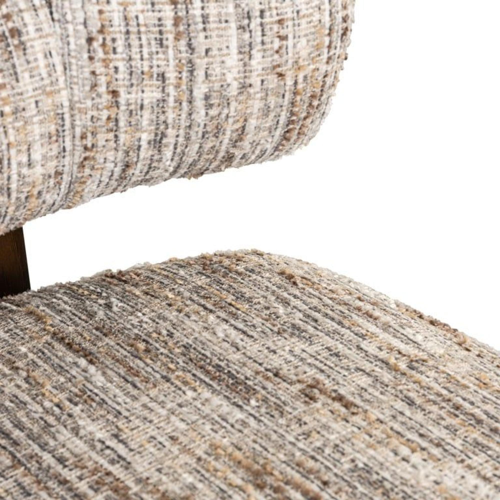 Product photograph of Arabella Beige Fabric Accent Chair from Choice Furniture Superstore.