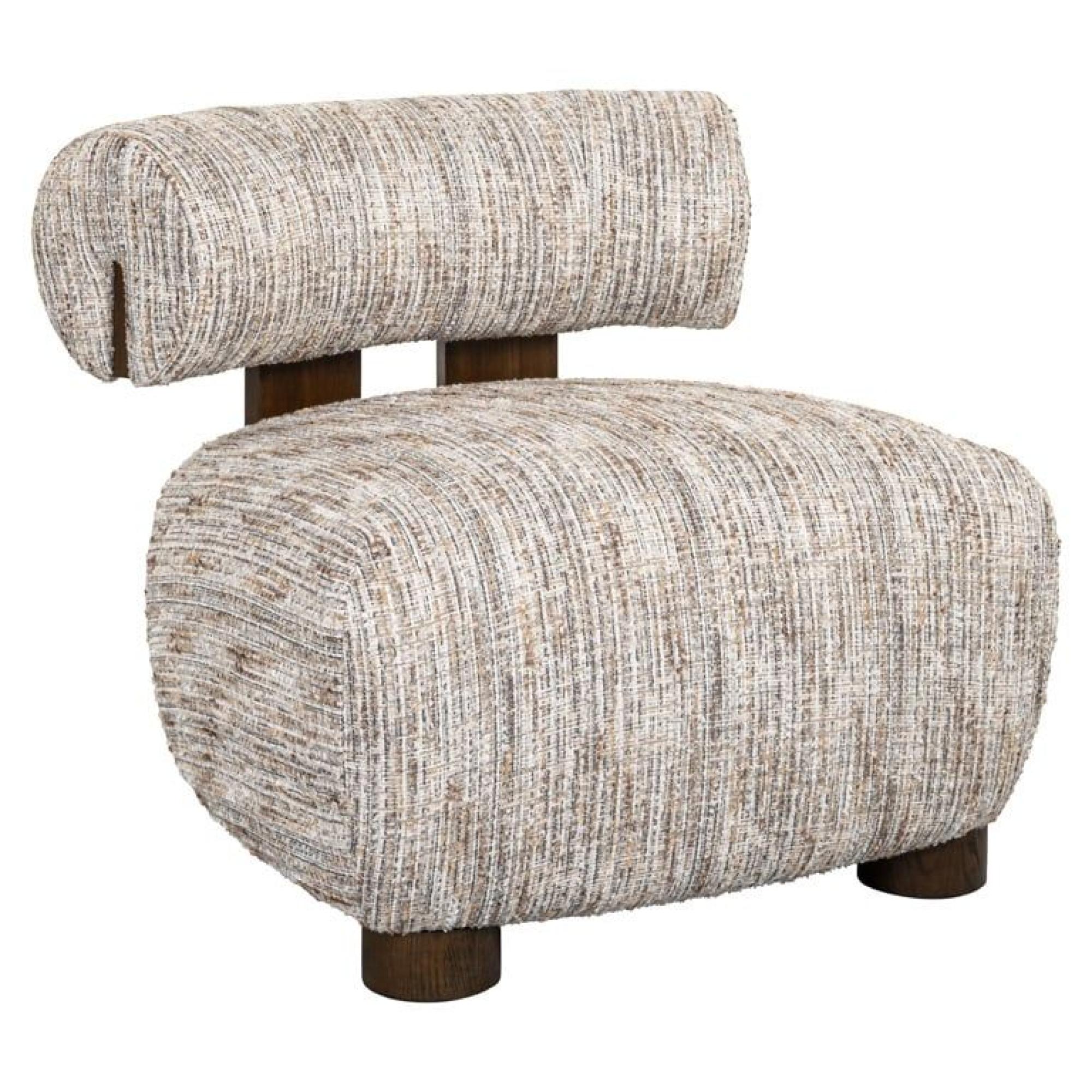 Product photograph of Arabella Beige Fabric Accent Chair from Choice Furniture Superstore.