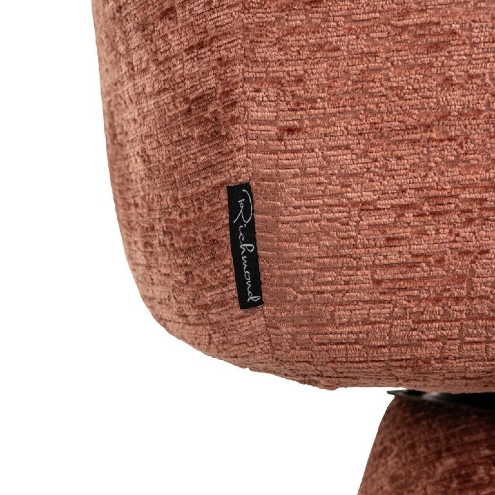 Product photograph of Madeline Pink Fabric Swivel Chair from Choice Furniture Superstore.