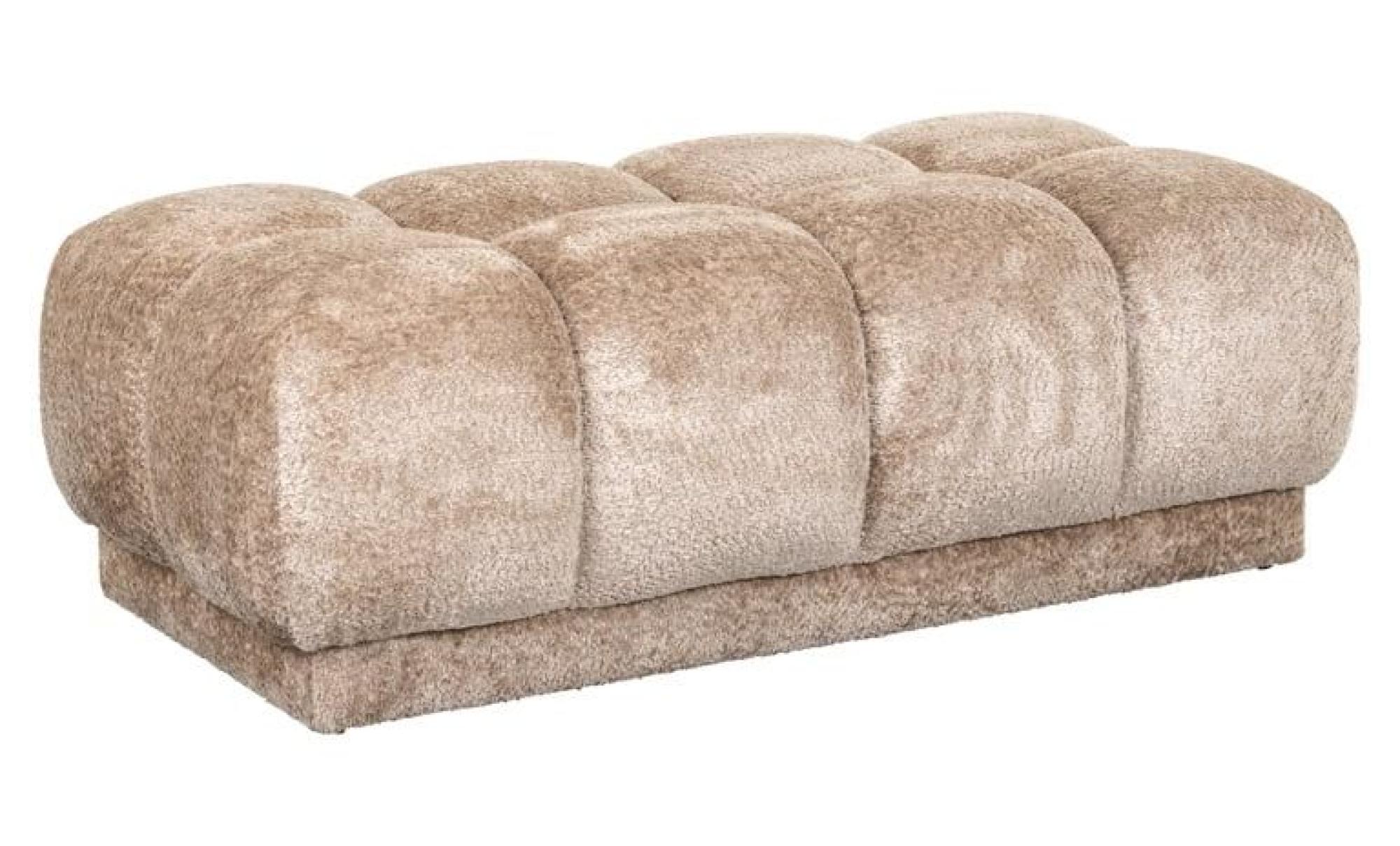 Product photograph of Noah Natural Fabric Bench from Choice Furniture Superstore.