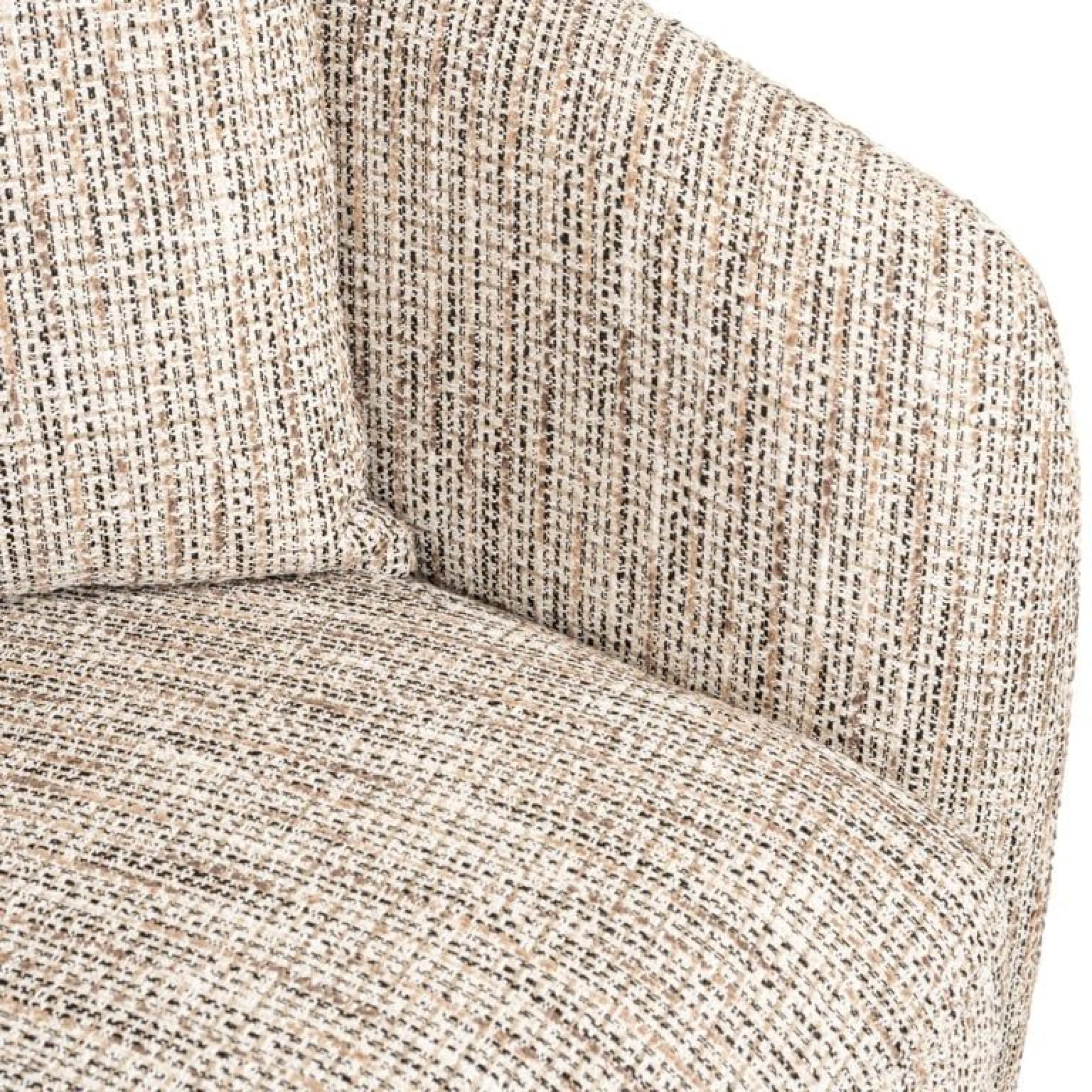 Product photograph of Milania Natural Fabric 4 Seater Sofa from Choice Furniture Superstore.