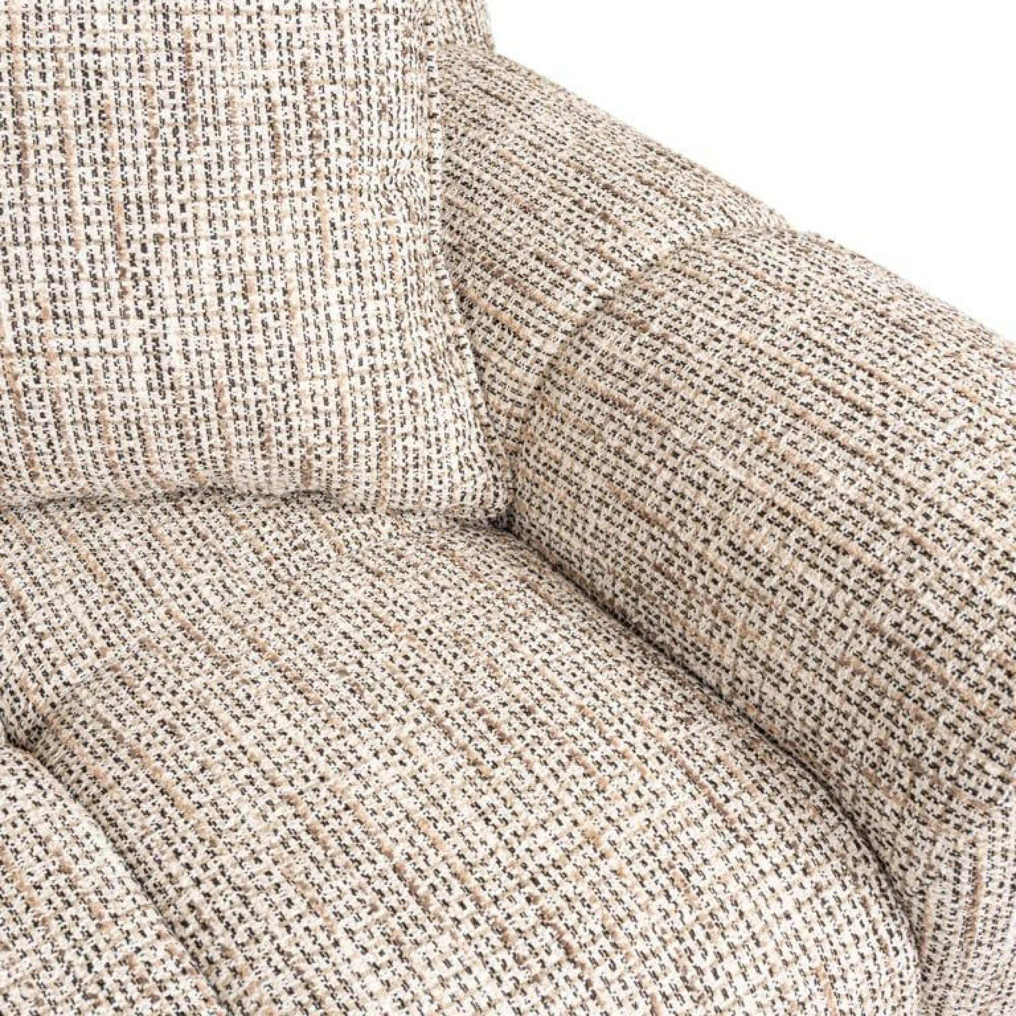 Product photograph of Hazel Natural Fabric Corner Sofa - Lhf from Choice Furniture Superstore.