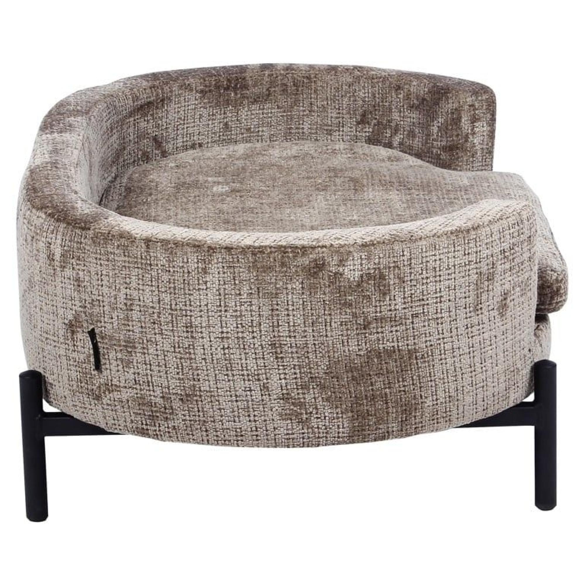 Product photograph of Dolly Stone Chenille Fabric Pet Bed from Choice Furniture Superstore.