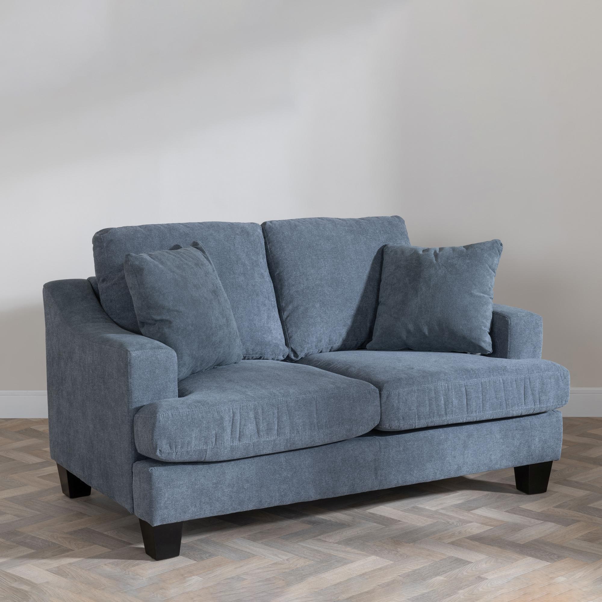 Product photograph of Freya Grey Fabric Sofa Set from Choice Furniture Superstore.