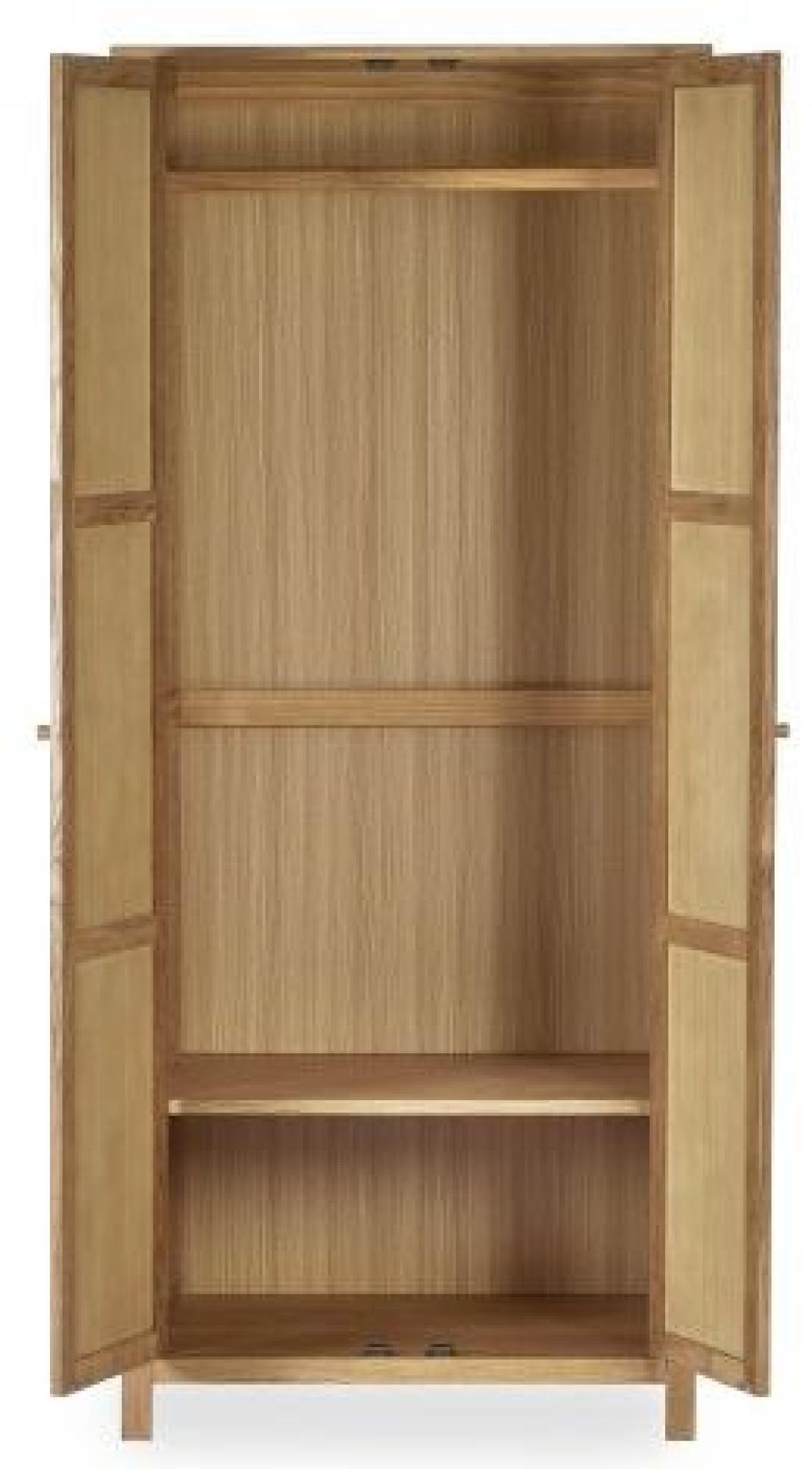 Product photograph of Coxmoor Oak 2 Door Wardrobe from Choice Furniture Superstore.