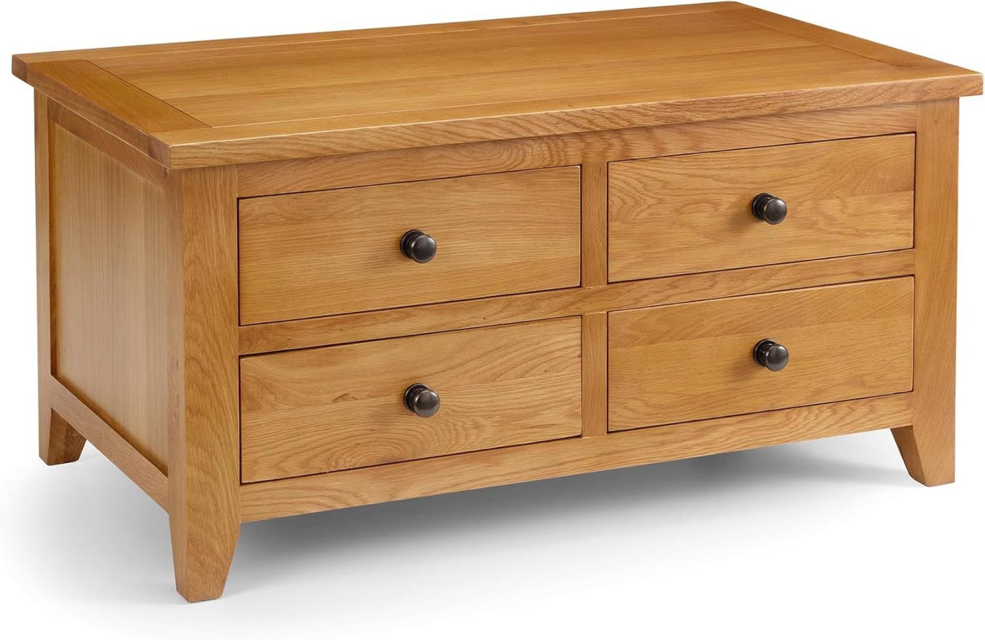 Product photograph of Astoria 4 Drawer Coffee Table from Choice Furniture Superstore.